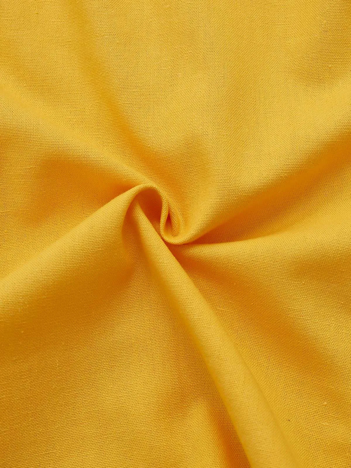 Yellow 1960s Cutout Floral Sleeveless Blouse sold by Retro Stage product image thumbnail 4
