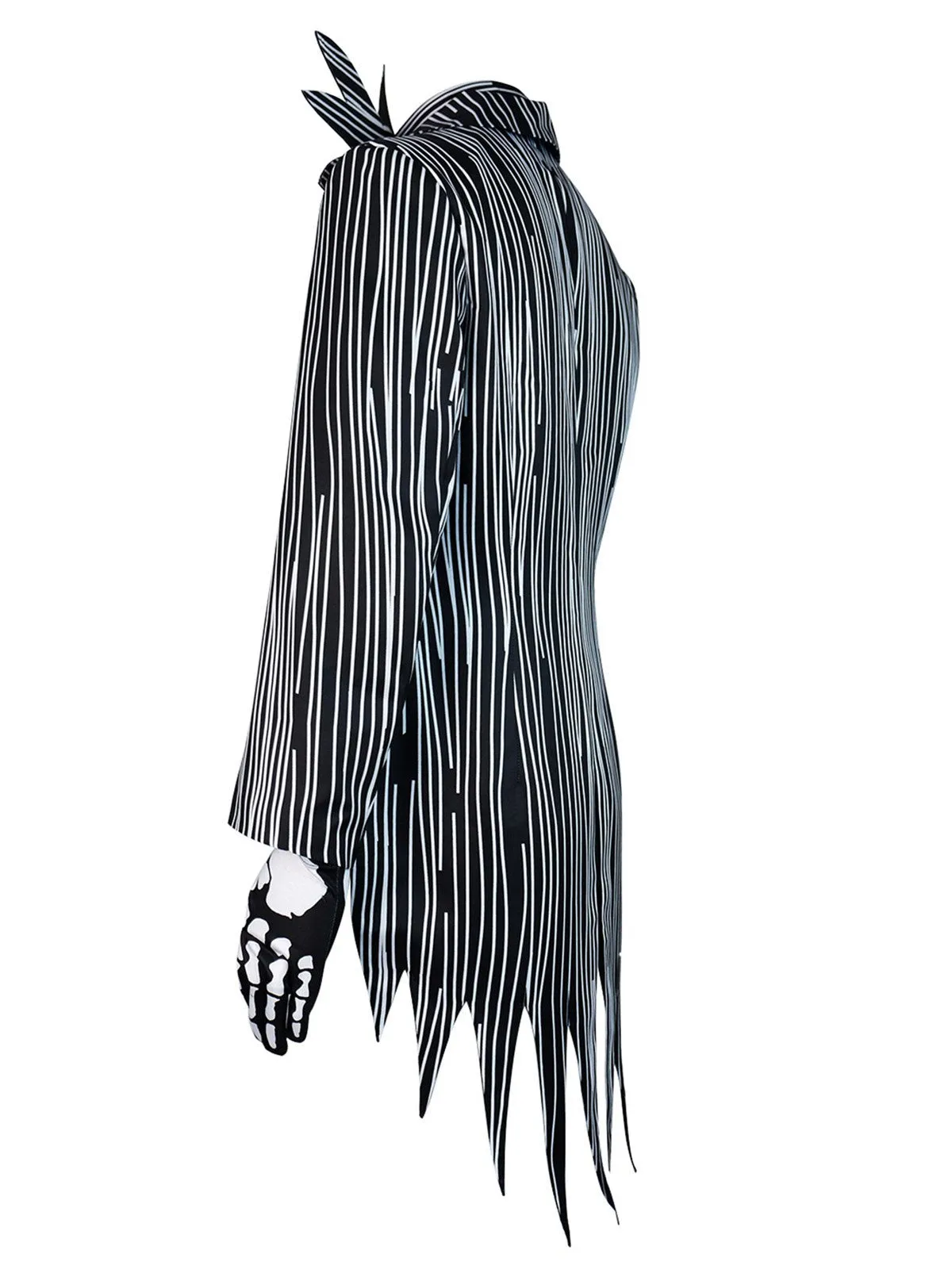 Black 1940s Jack Skellington Costume Suit sold by Retro Stage product image thumbnail 3