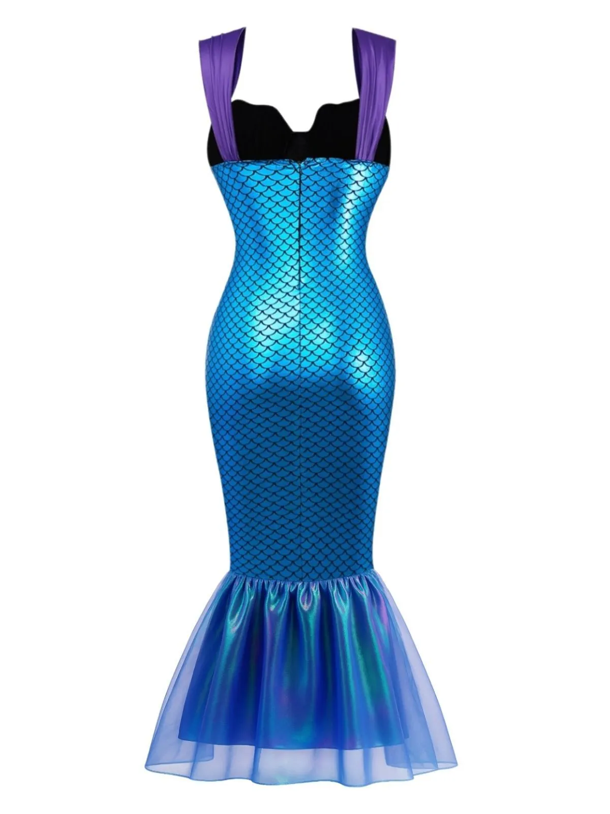 1930s Seashell Mermaid Halloween Bodycon Dress sold by Retro Stage product image thumbnail 2