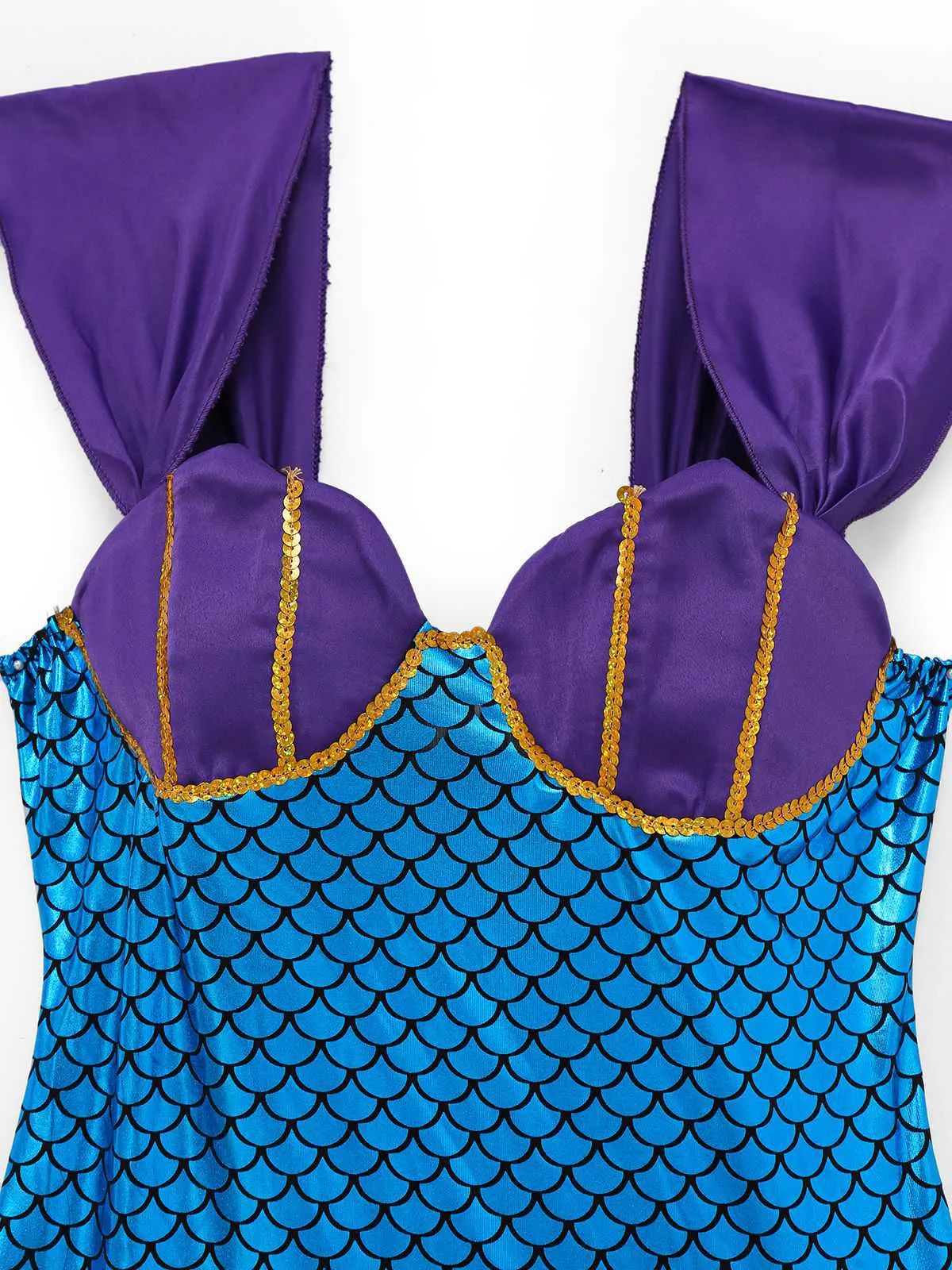 1930s Seashell Mermaid Halloween Bodycon Dress sold by Retro Stage product image thumbnail 3