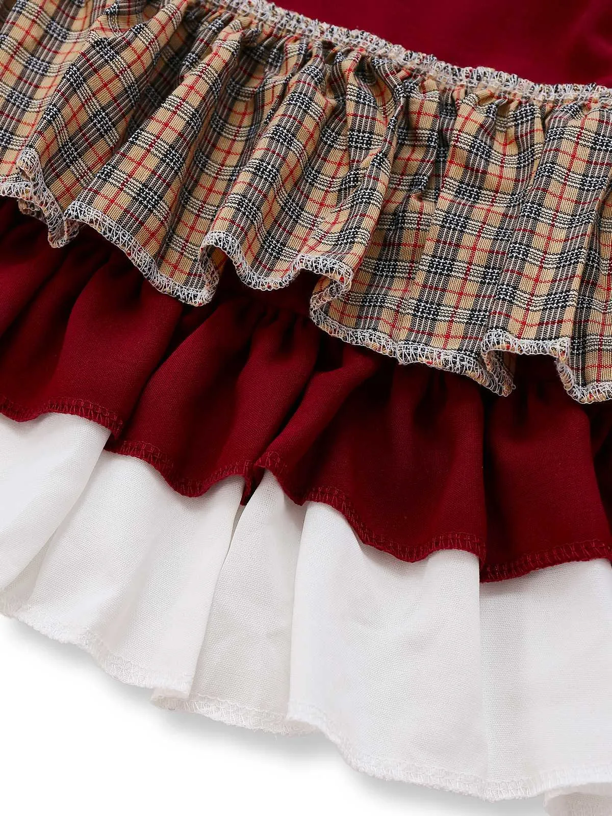 1950s Red Riding Halloween Costume Dress With Cape sold by Retro Stage product image thumbnail 5