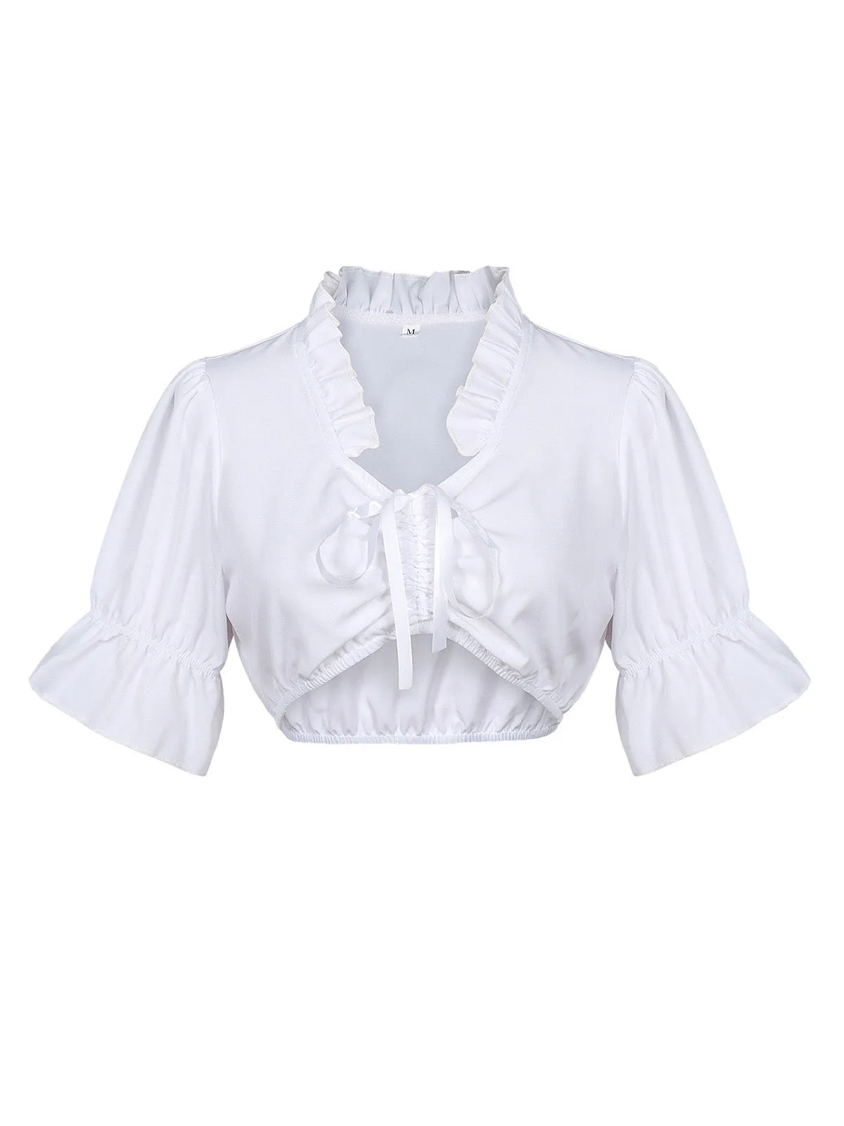 Pink 1950 Embroidered Puff Dress Set sold by Retro Stage product image thumbnail 3