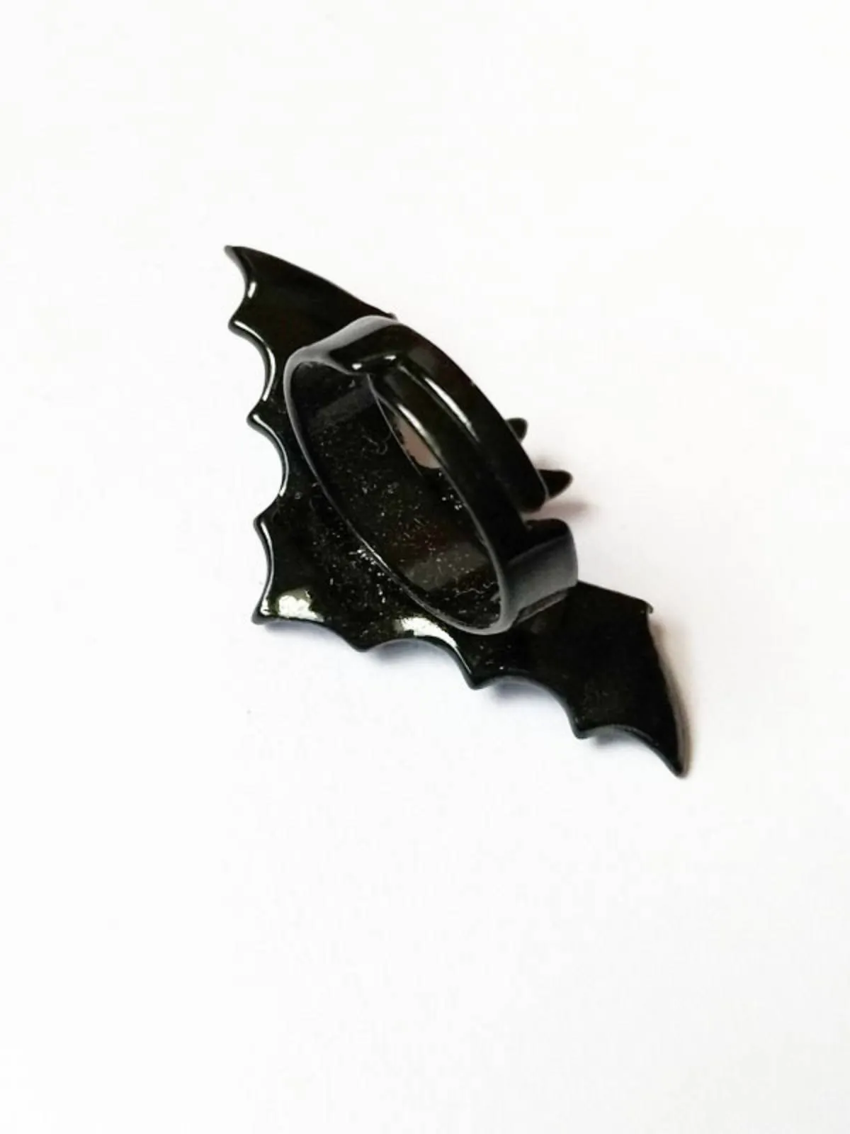 Black Retro Bat Alloy Ring sold by Retro Stage product image thumbnail 3