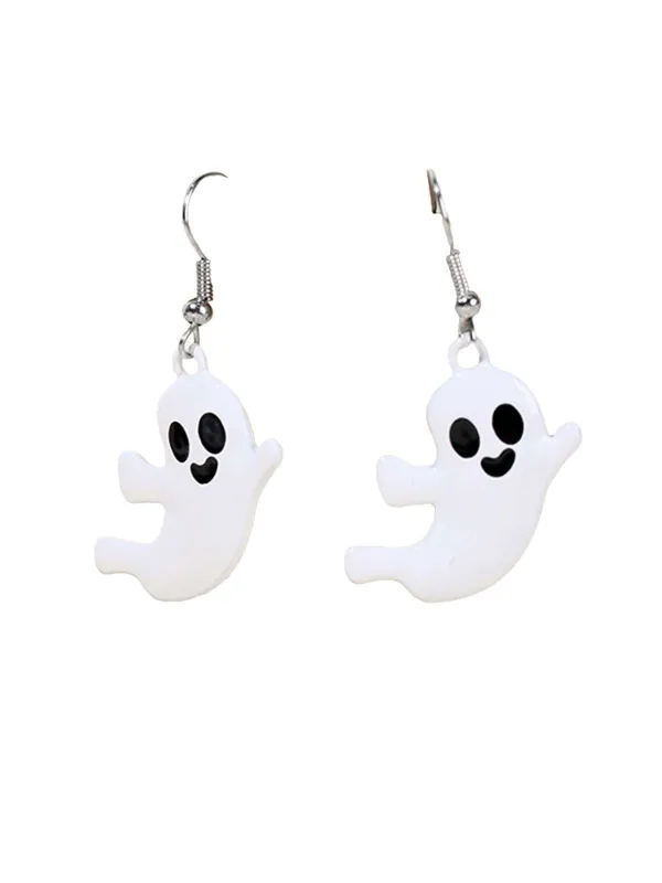 Halloween Ghost Dangle Earrings sold by Retro Stage