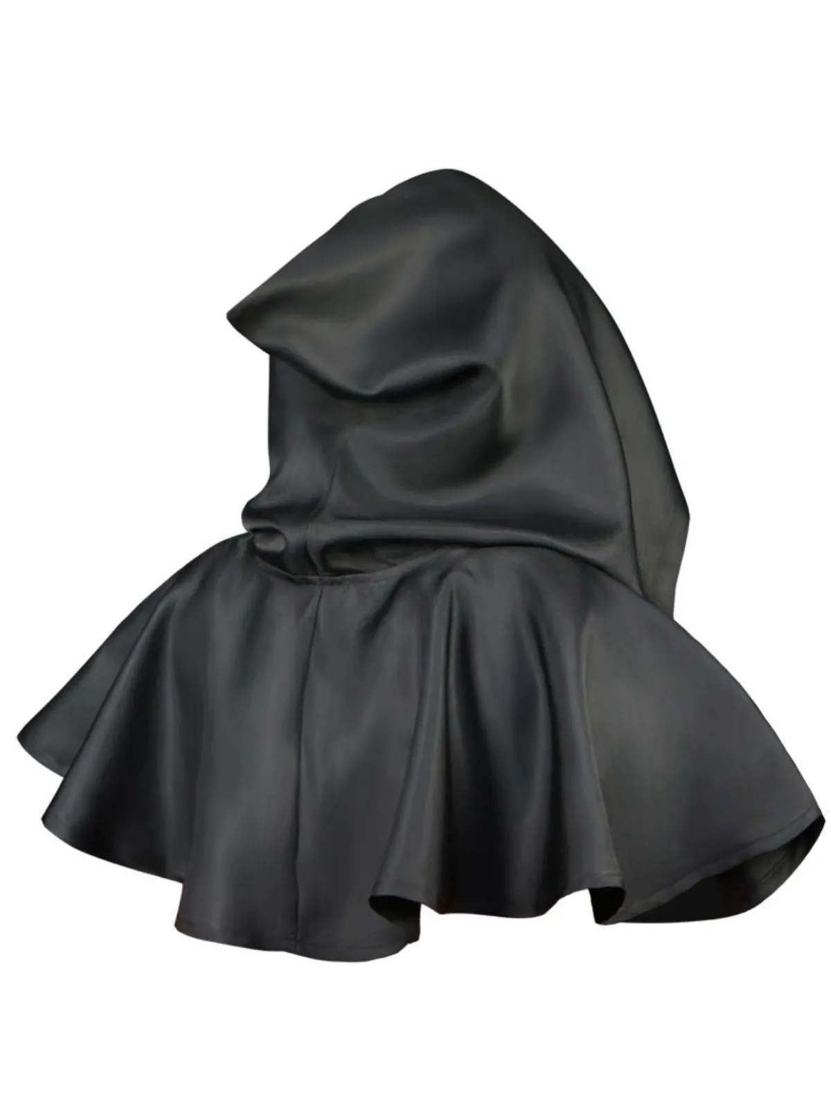Vintage Solid Halloween Hooded Grim Reaper Cloak sold by Retro Stage product image thumbnail 3