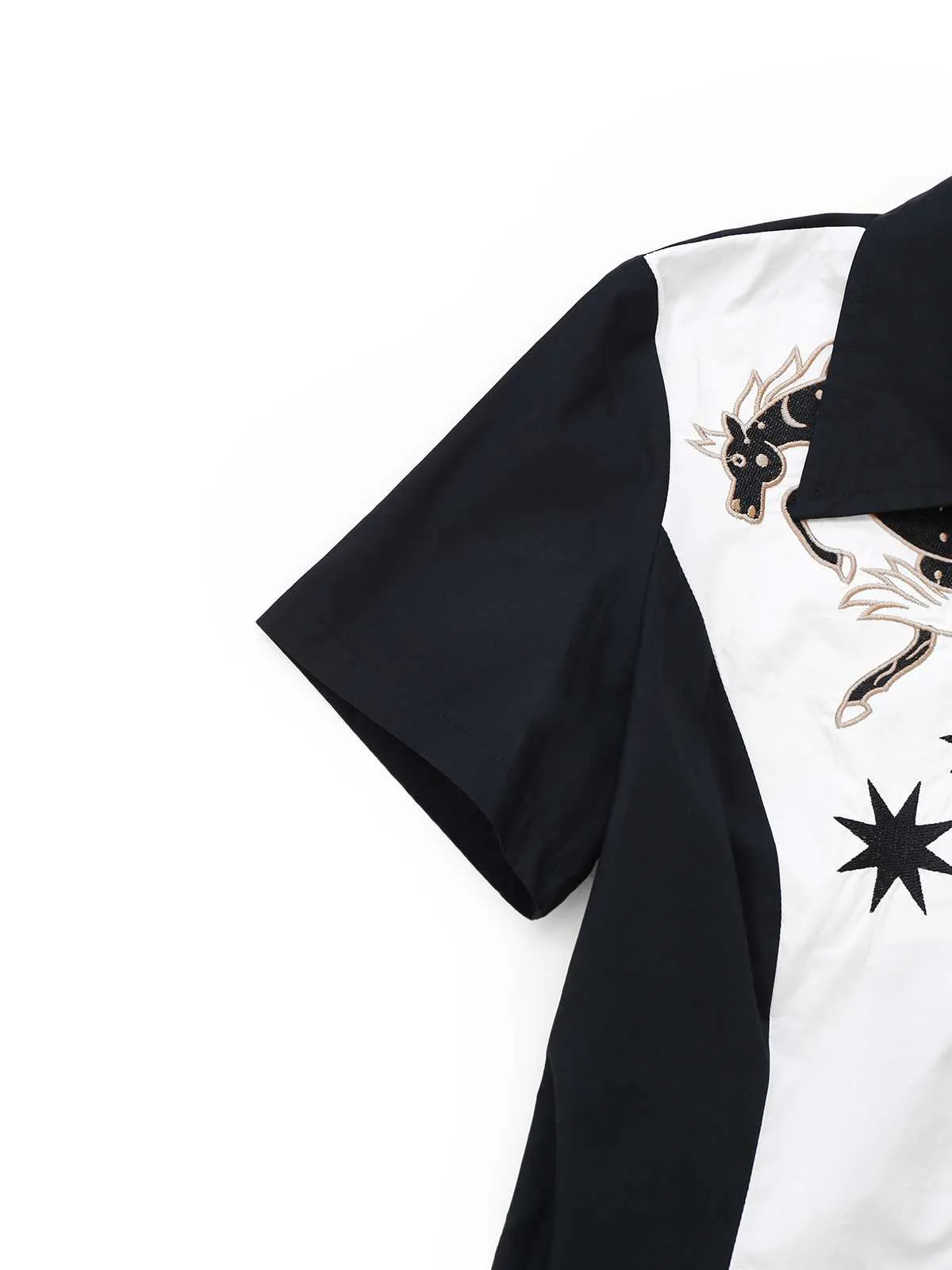 1950s Cotton Western-Inspired Embroidered Horse&Star Dress sold by Retro Stage product image thumbnail 5