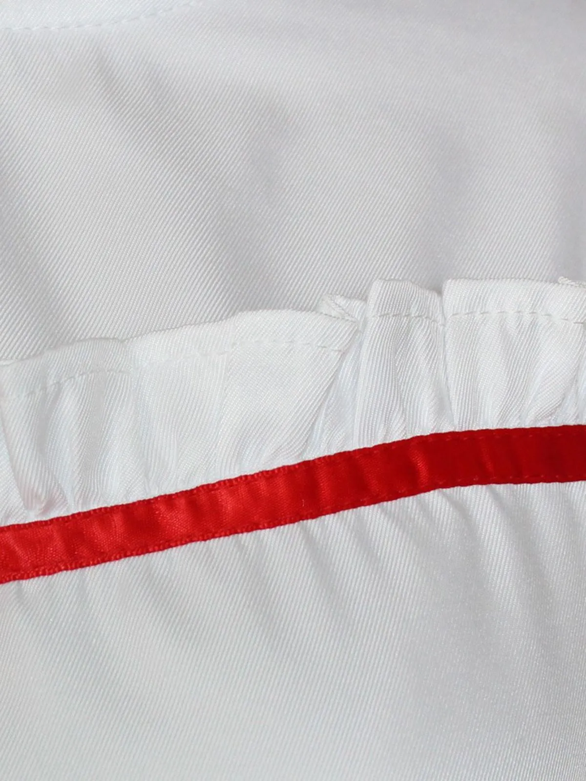 White 1940s Annabelle Doll Inspired Dress sold by Retro Stage product image thumbnail 5