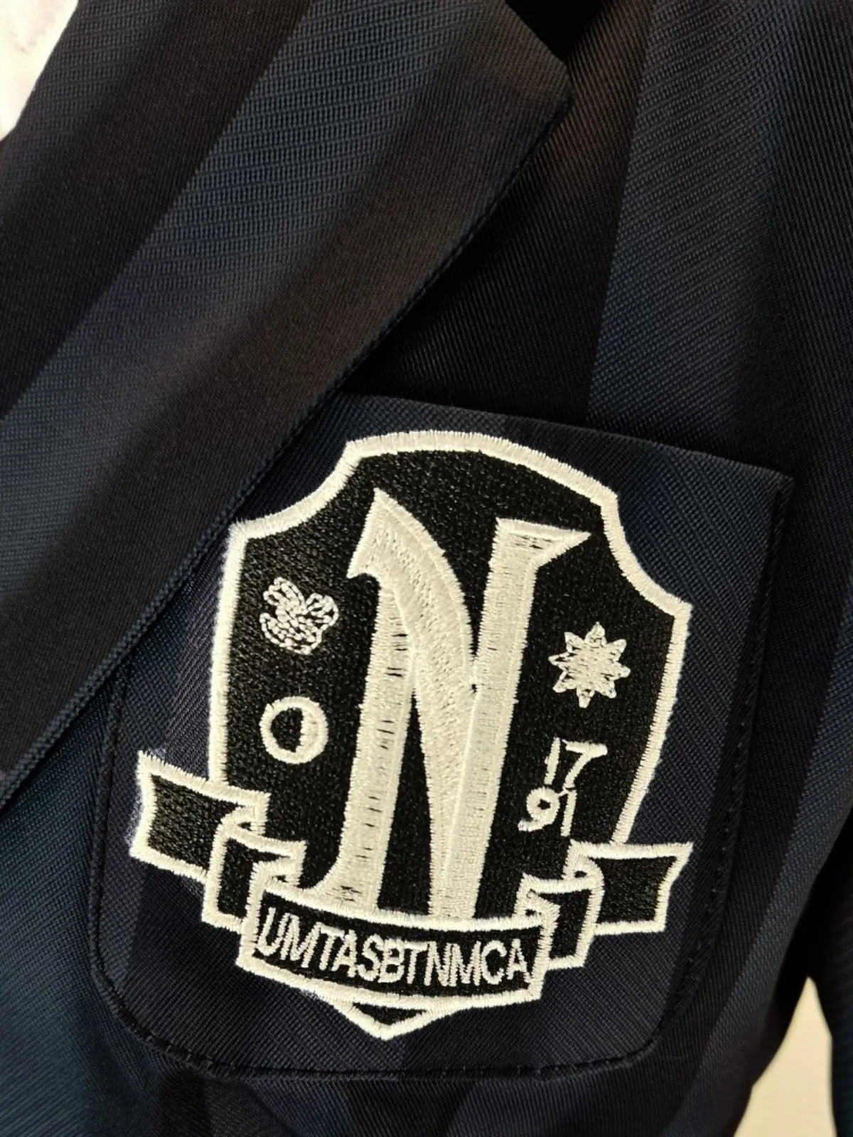 1940s Wednesday Academy Striped Uniform Costume Set sold by Retro Stage product image thumbnail 4