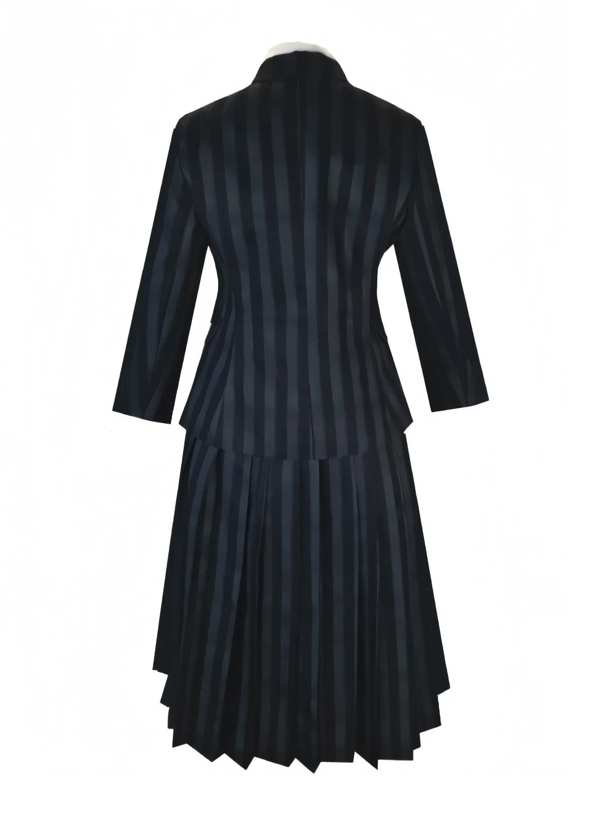 1940s Wednesday Academy Striped Uniform Costume Set sold by Retro Stage product image thumbnail 3