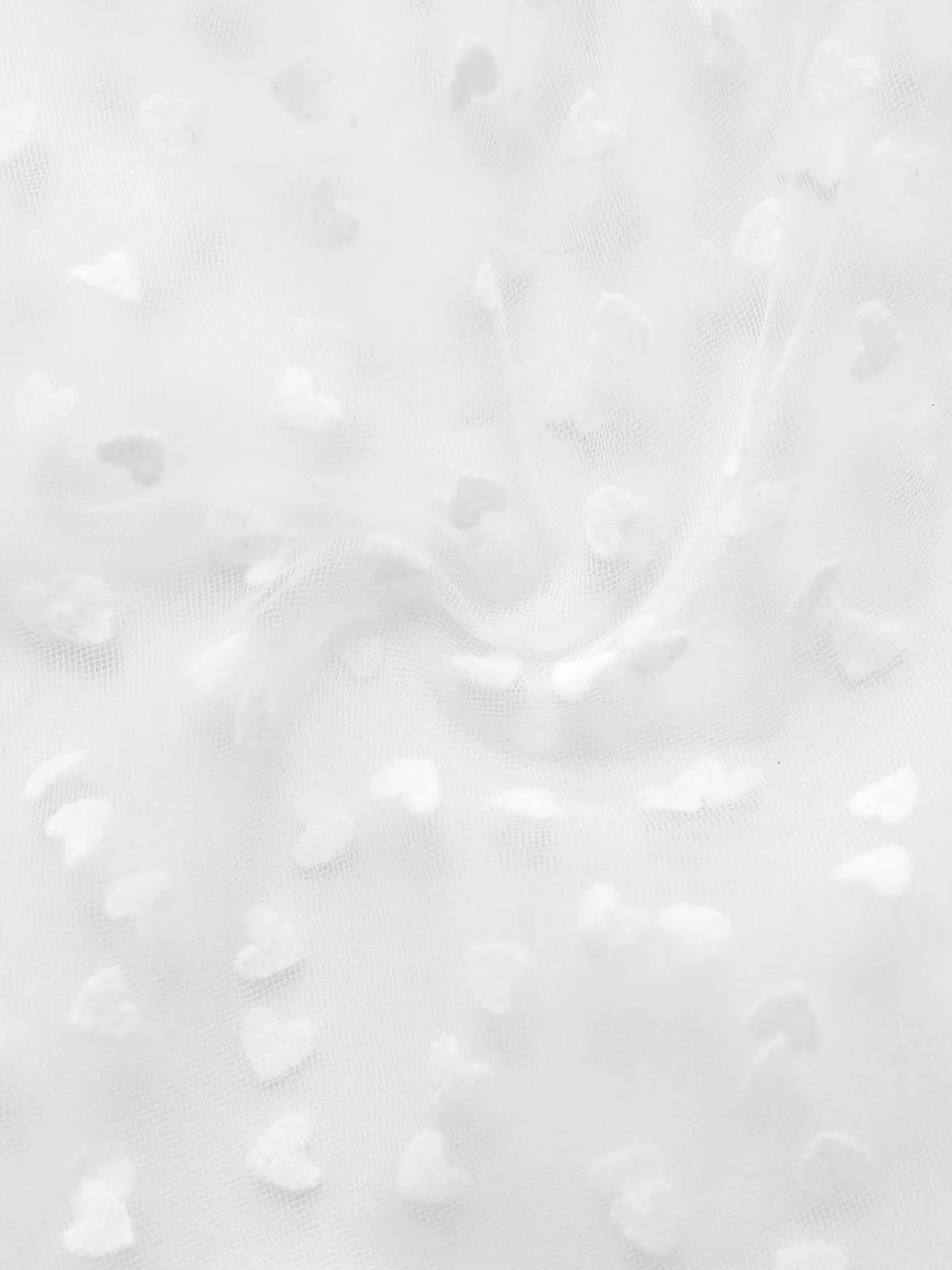 White 1950s Polka Dot Sheer Pajama Set sold by Retro Stage product image thumbnail 5