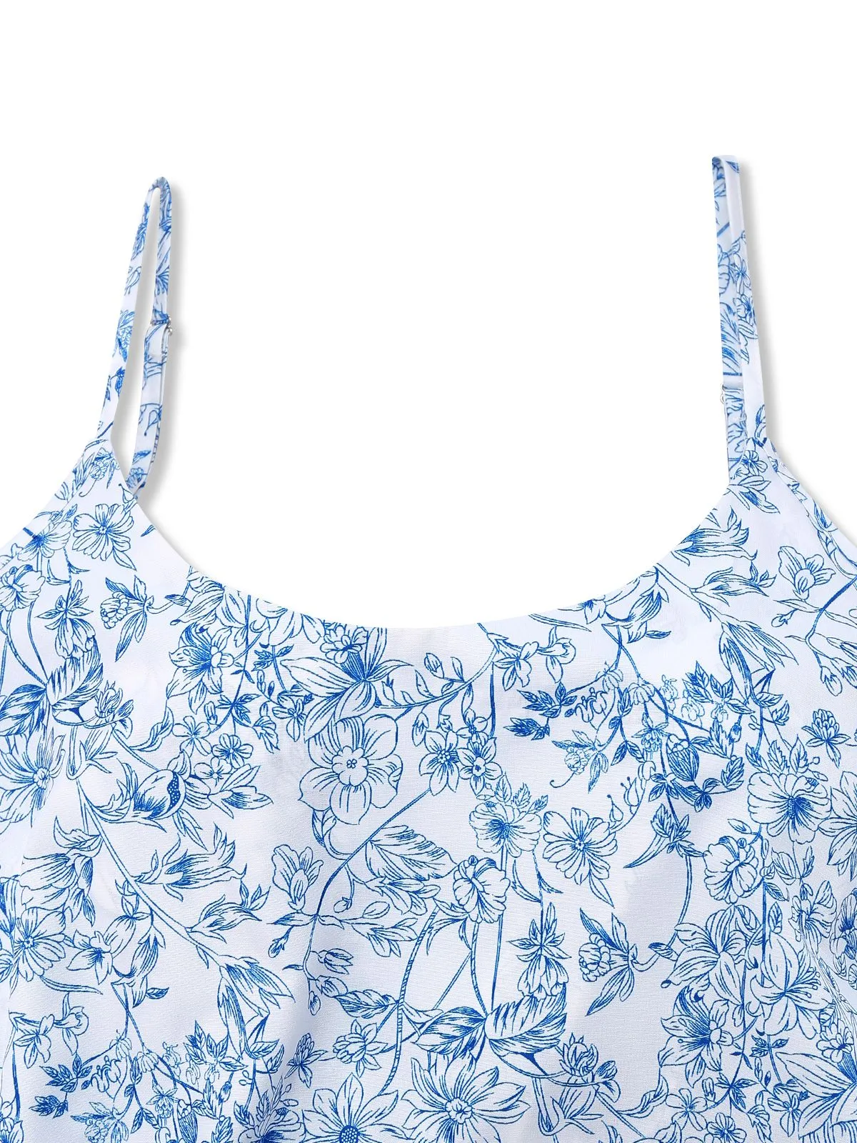 1950s Floral Cold Shoulder Ruffle Dress sold by Retro Stage product image thumbnail 5