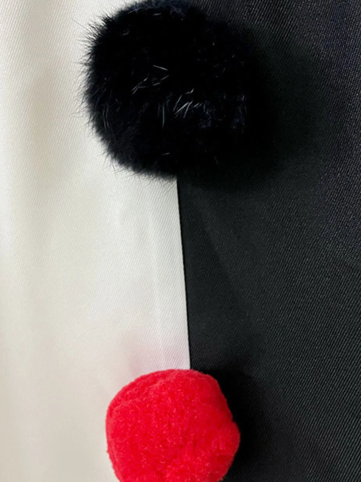 Black & White 1950s Halloween Horror Clown Cosplay Cloak sold by Retro Stage product image thumbnail 5