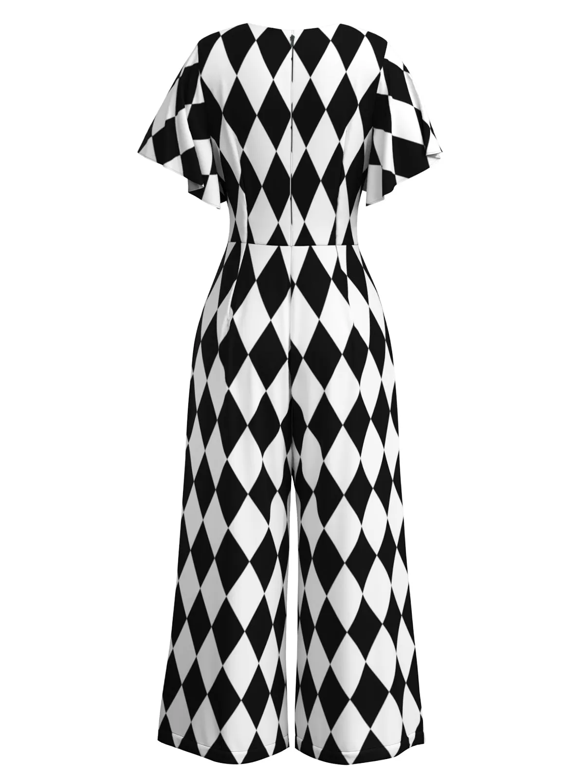 1930s Halloween Gingham Plaid Jumpsuit sold by Retro Stage product image thumbnail 2