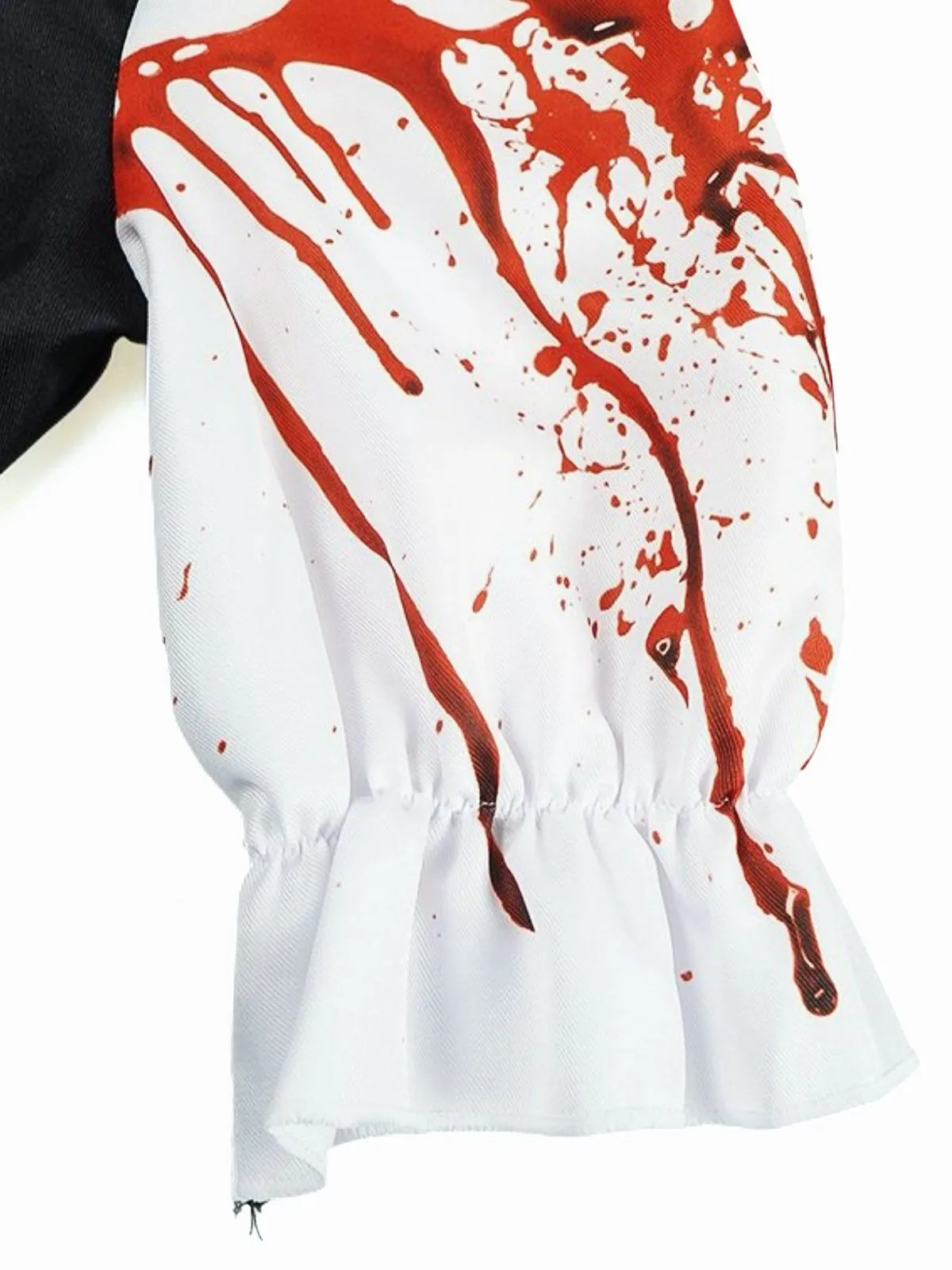Multicolor 1960s Terrifier Blood Stain Color Block Dress sold by Retro Stage product image thumbnail 4