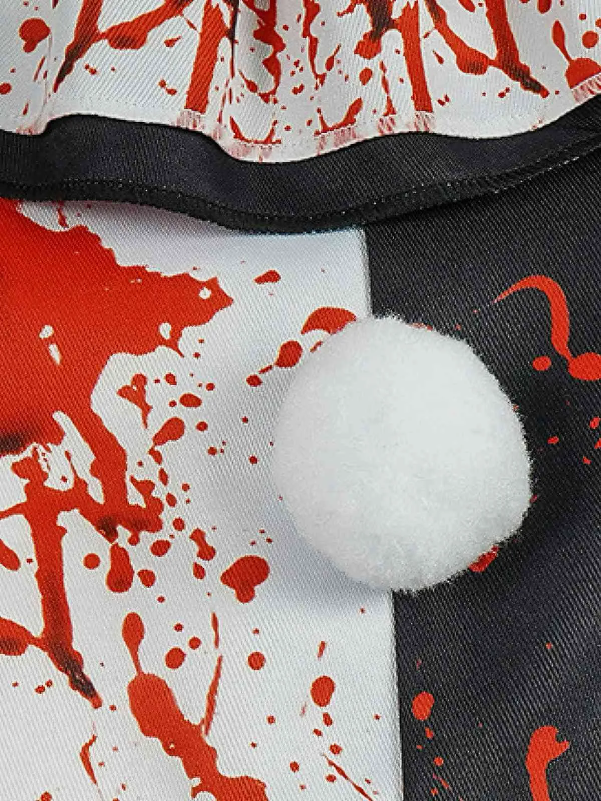 Multicolor 1960s Terrifier Blood Stain Color Block Dress sold by Retro Stage product image thumbnail 3