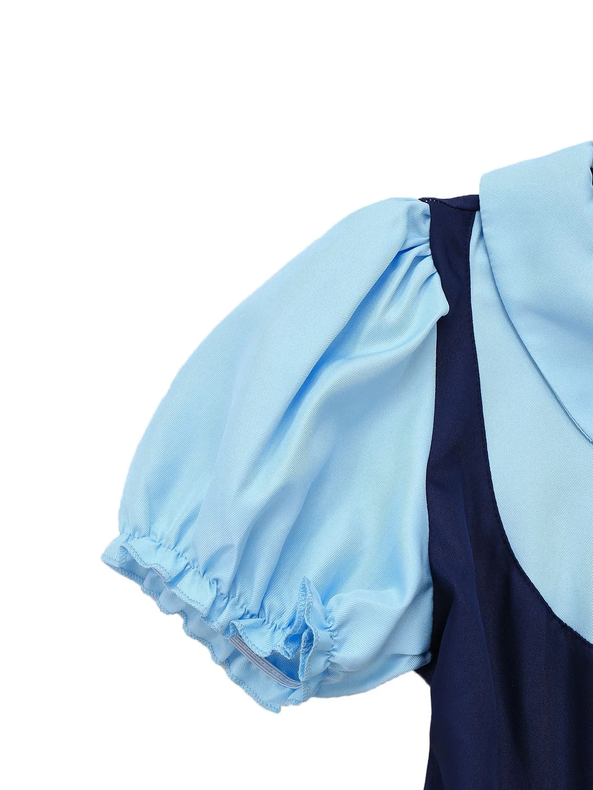 1960s Bunny Officer Mock Two-Piece Shirt Dress Set sold by Retro Stage product image thumbnail 4