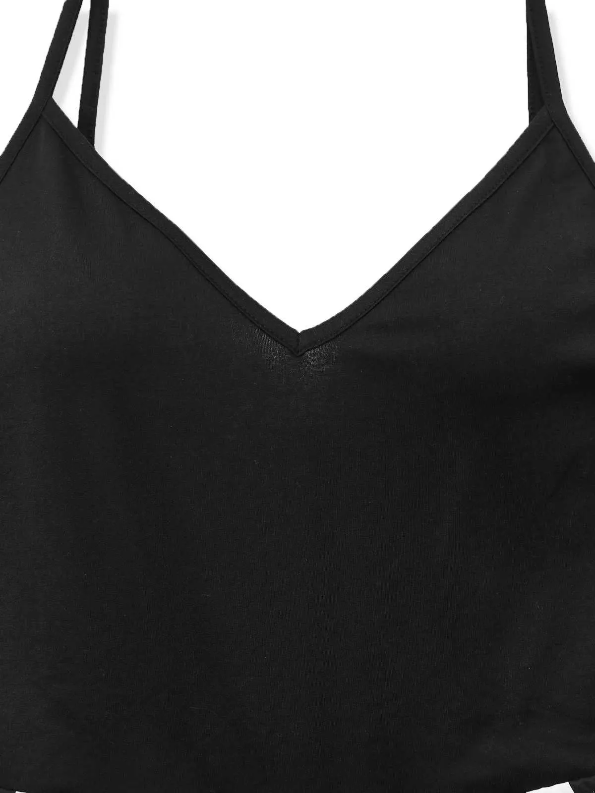 1970s Spaghetti Strap Striped Belted Jumpsuit sold by Retro Stage product image thumbnail 3