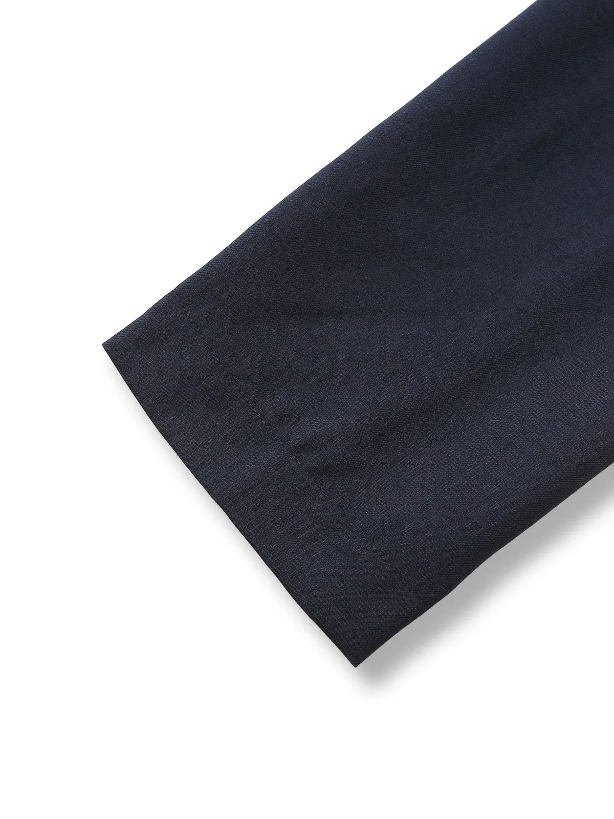 Black 1950s Stand Collar Long Sleeve Jacket sold by Retro Stage product image thumbnail 4