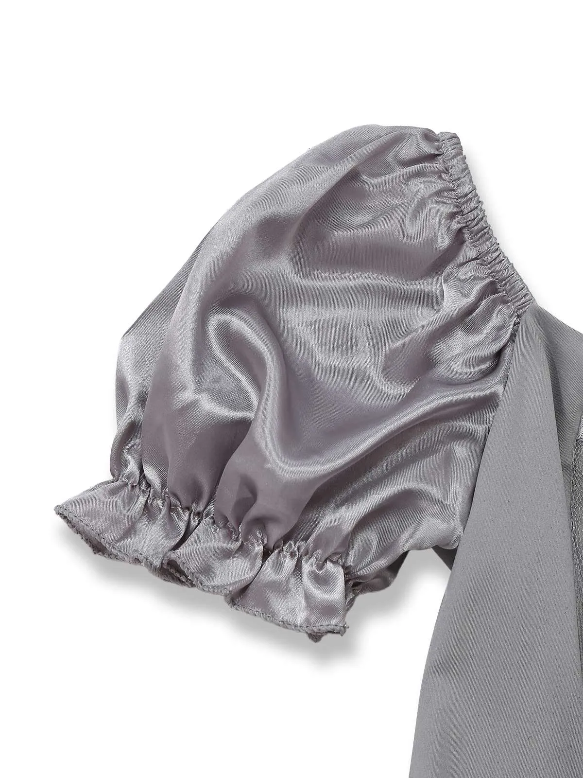 Gray 1950s Ghost Bride Zombie Tutu Dress sold by Retro Stage product image thumbnail 4