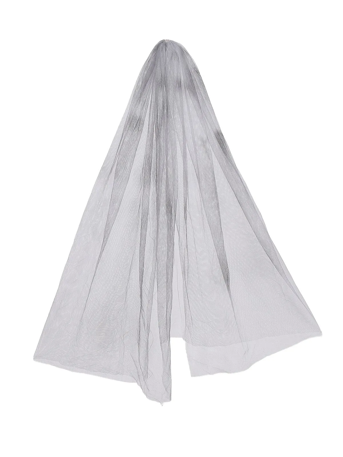 Gray 1950s Ghost Bride Zombie Tutu Dress sold by Retro Stage product image thumbnail 3