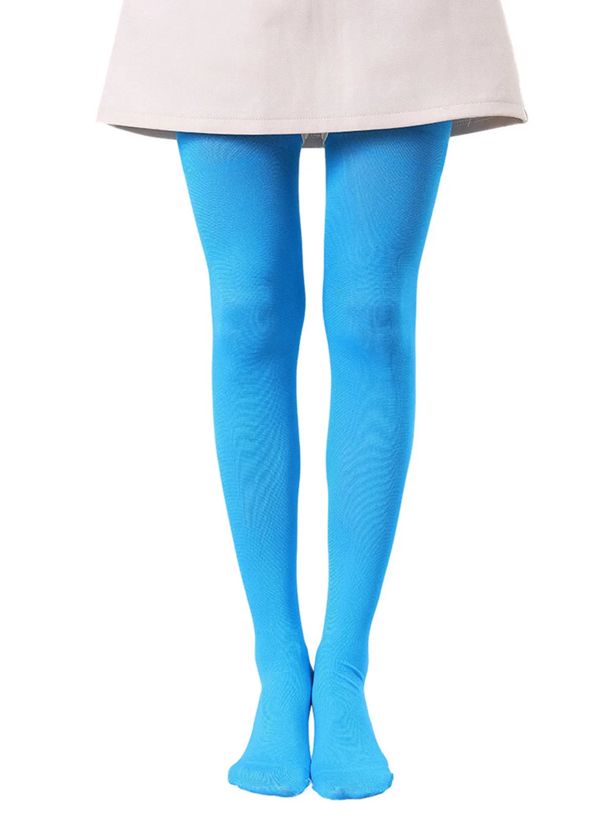 Colored Full Footed Tights Pantyhose sold by Retro Stage product image thumbnail 5