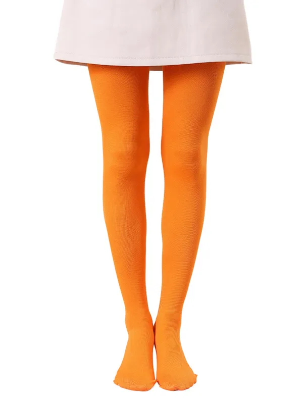 Colored Full Footed Tights Pantyhose sold by Retro Stage