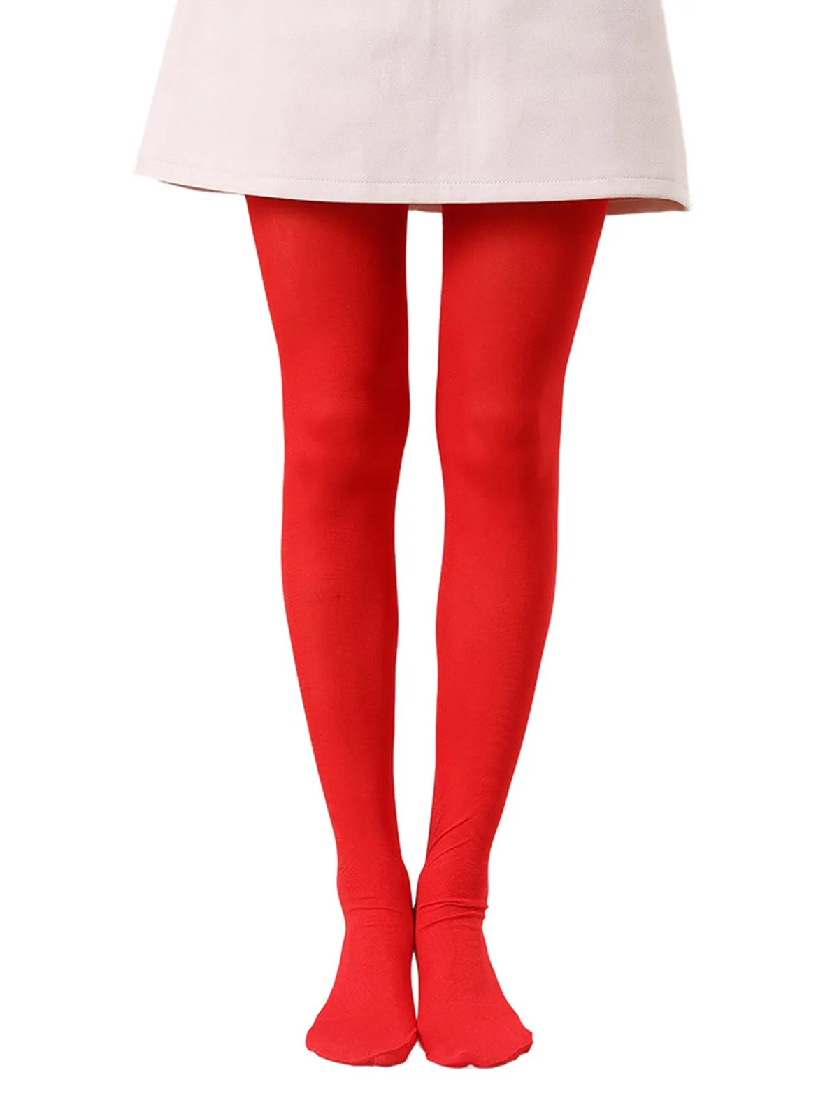 Colored Full Footed Tights Pantyhose sold by Retro Stage product image thumbnail 2