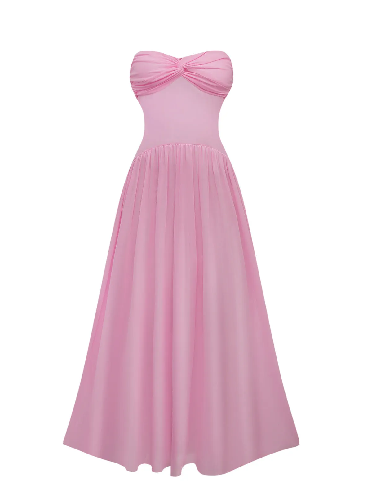 1950s Strapless Halter Neck Dress sold by Retro Stage product image thumbnail 3