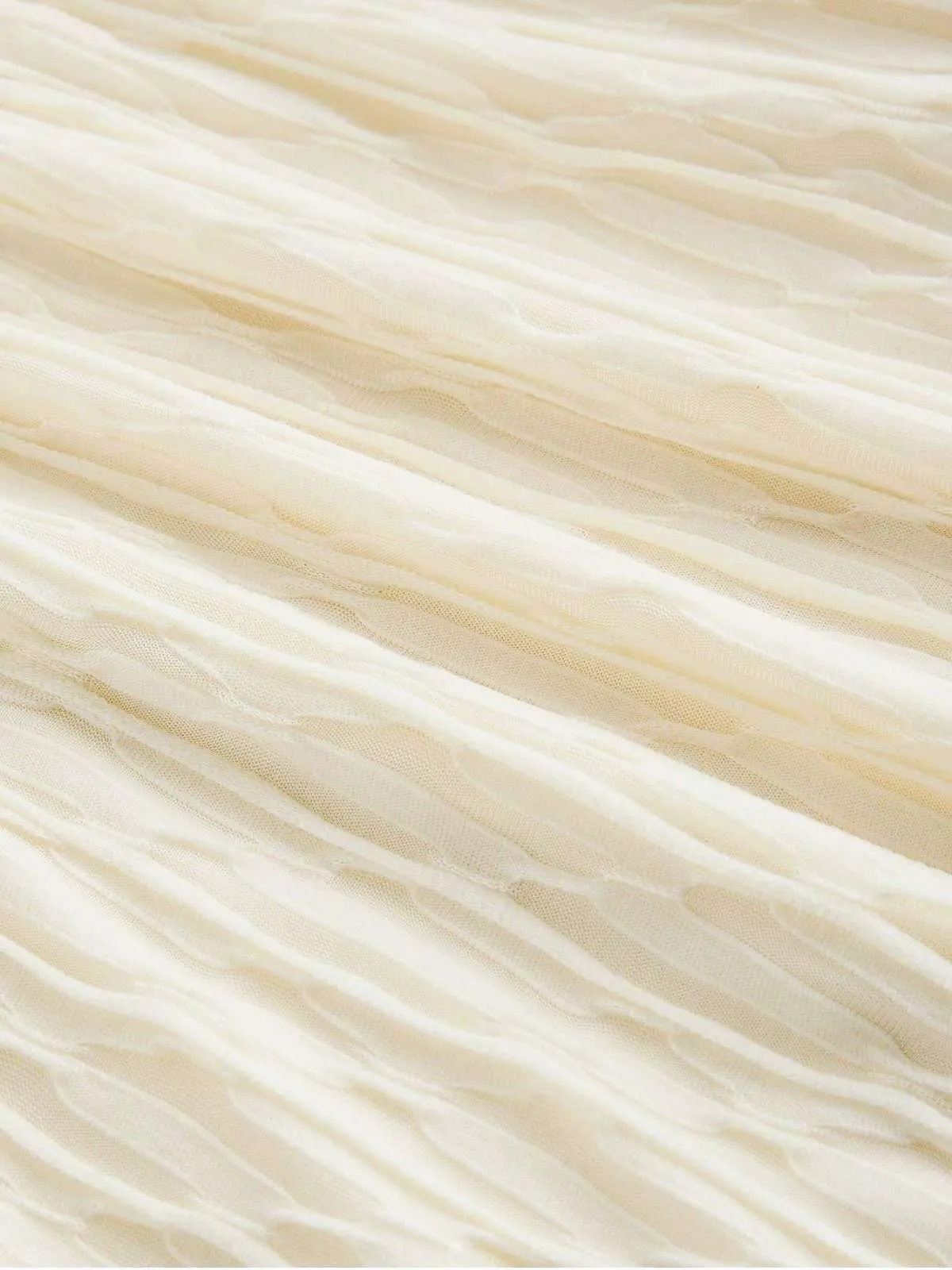 Beige 1940s Beaded Ruched Halter Waist Romper sold by Retro Stage product image thumbnail 4