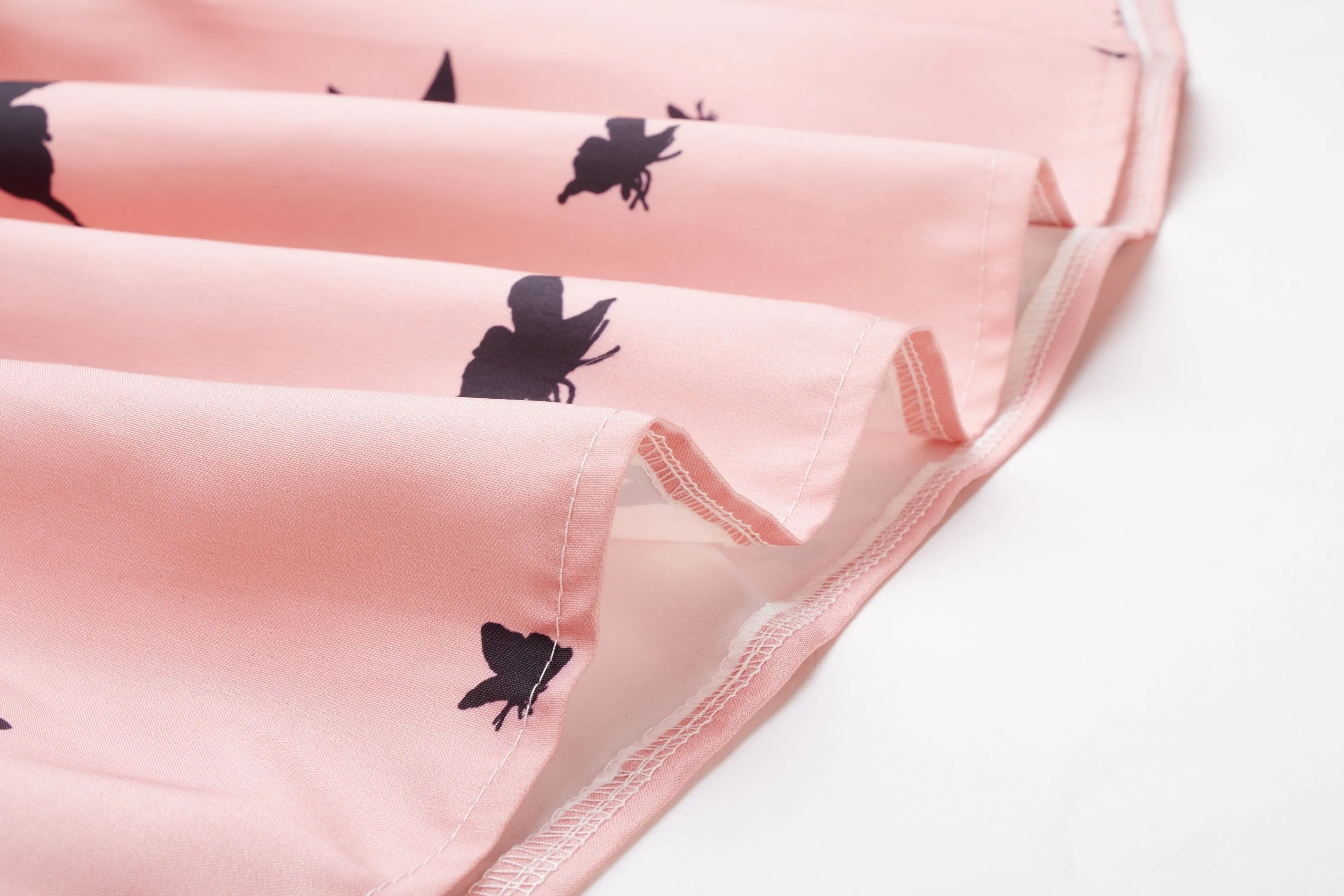 Black 1950s Butterfly Swing Dress sold by Retro Stage product image thumbnail 4