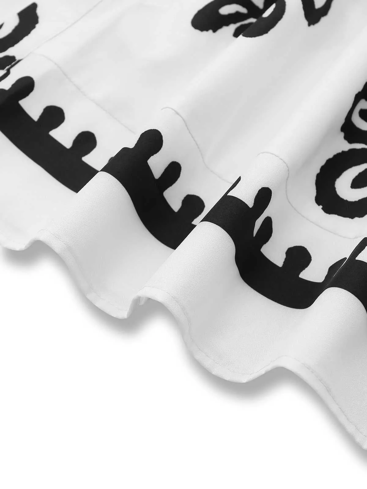 White 1950s Shirt Neck Sleeveless Belted Dress sold by Retro Stage product image thumbnail 4