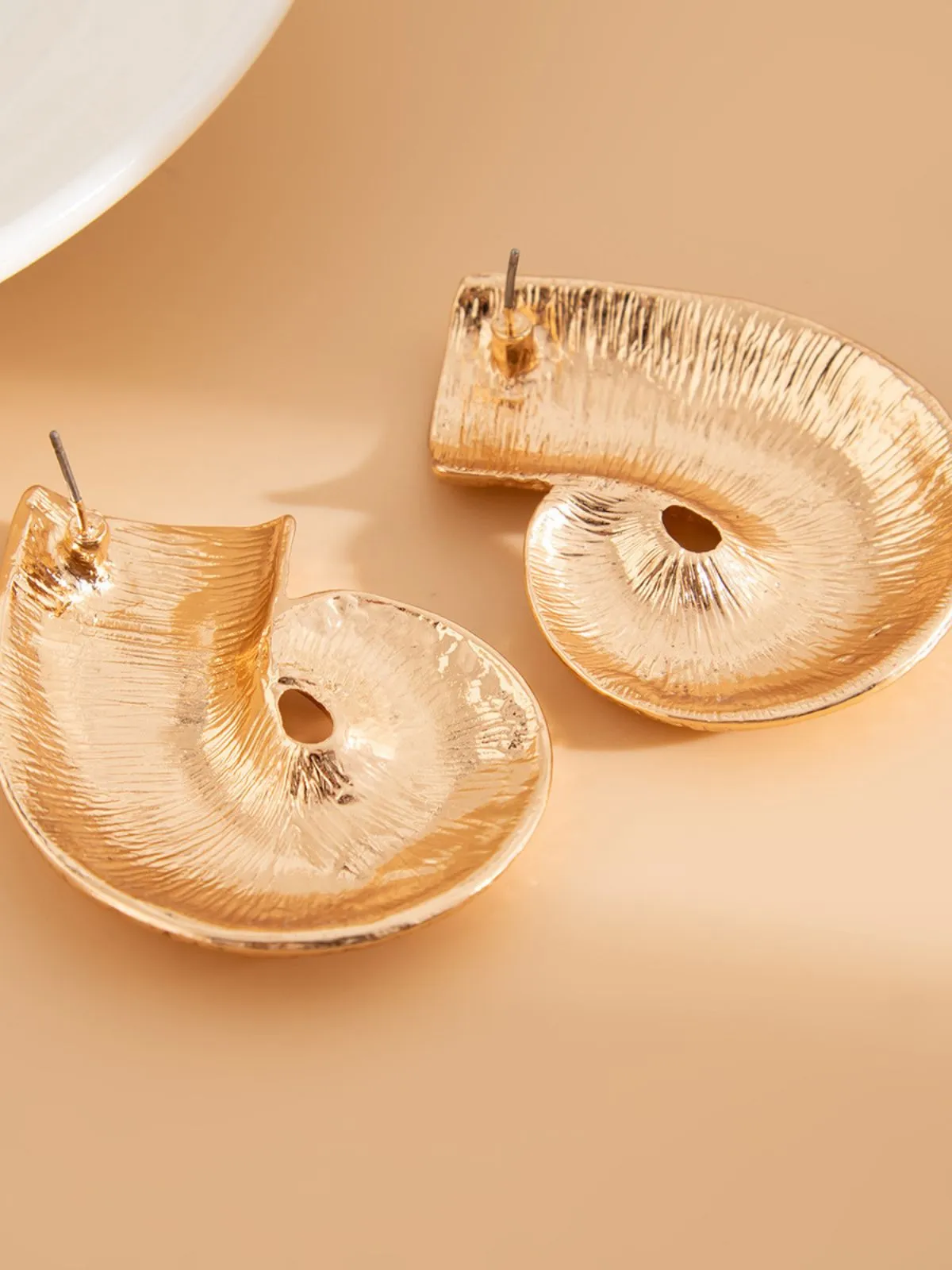 Vintage Irregular Alloy Earrings sold by Retro Stage product image thumbnail 5