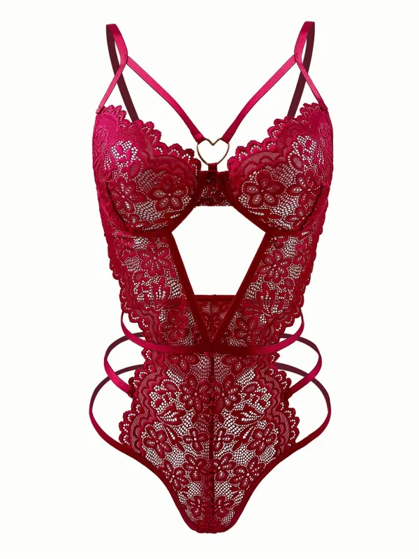 1950s Solid Lace Sheer Cut-Out Nighties sold by Retro Stage