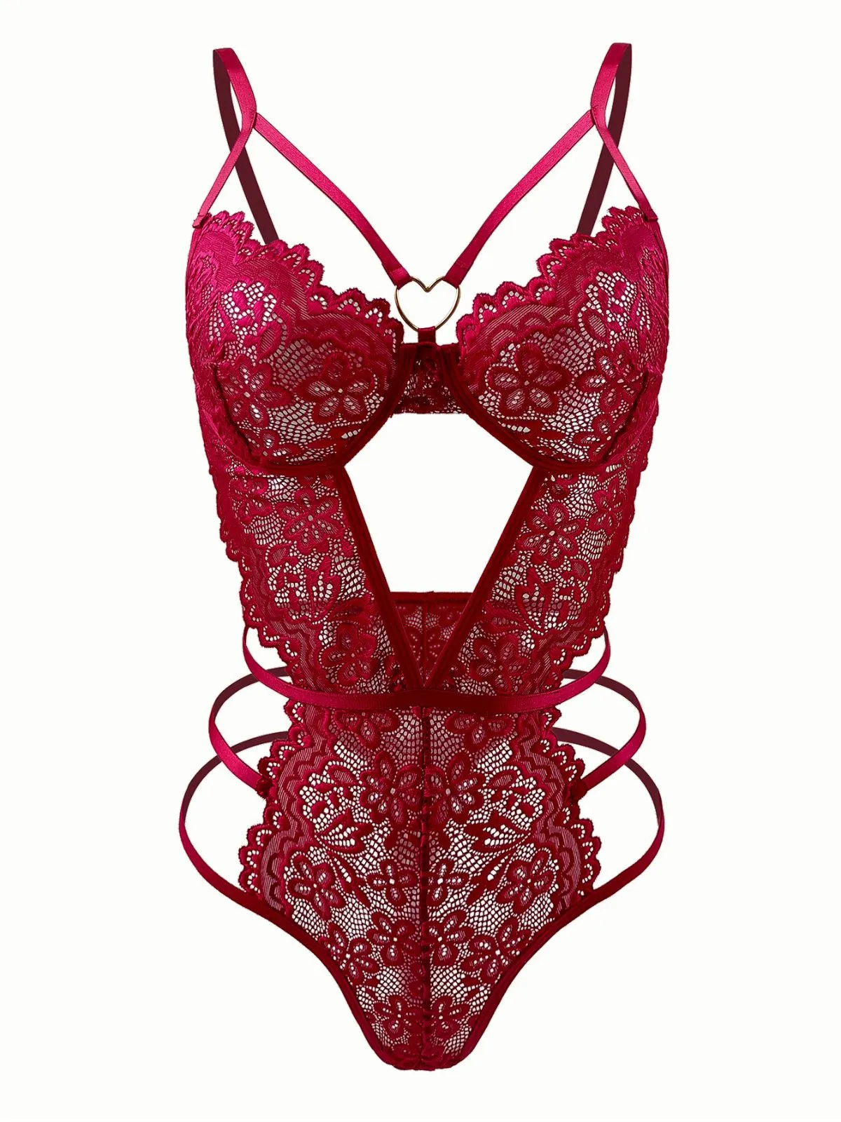 1950s Solid Lace Sheer Cut-Out Nighties sold by Retro Stage