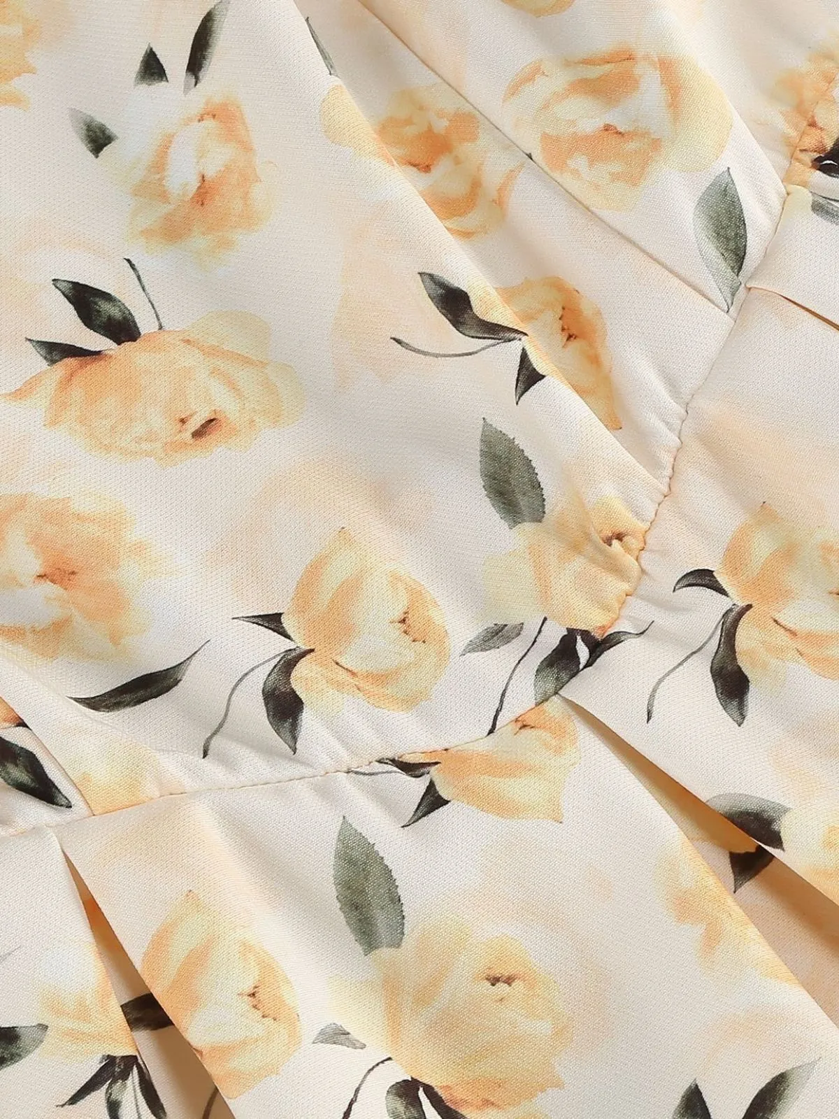 1950s Vintage Floral Swing Dress sold by Retro Stage product image thumbnail 4