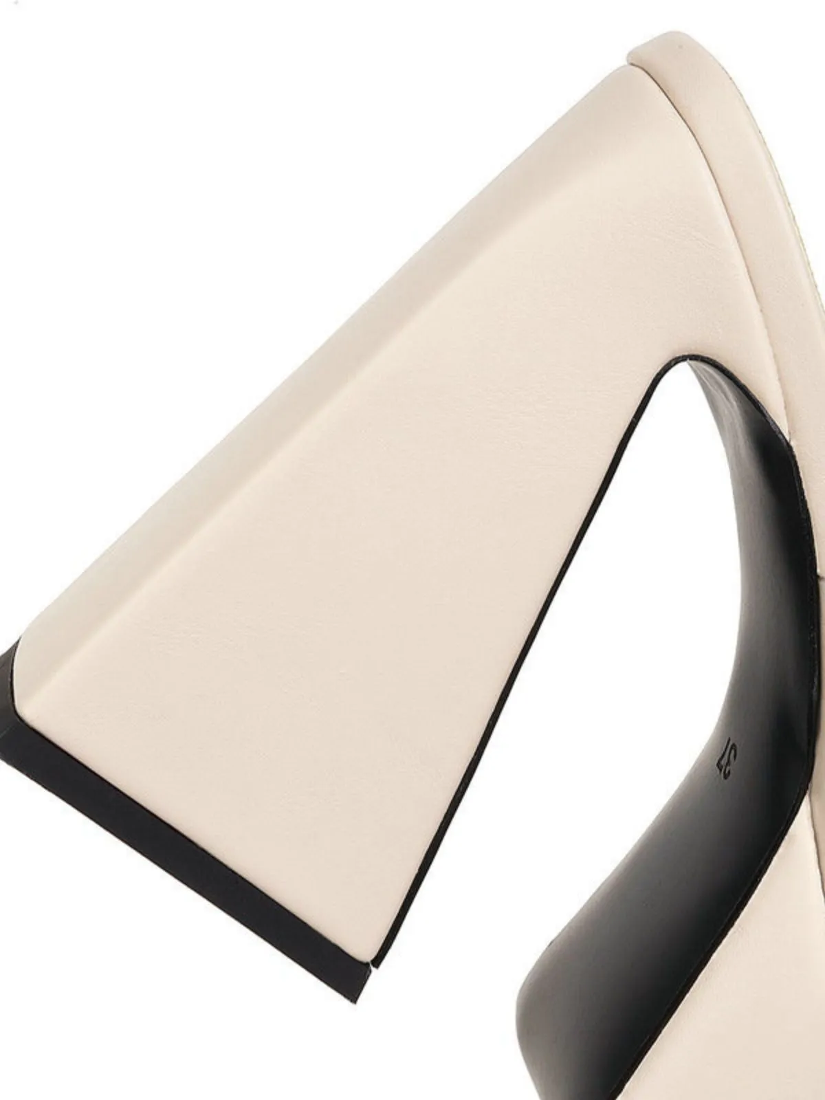 Gem Studded Transparent Chunky Heel Shoes sold by Retro Stage product image thumbnail 4