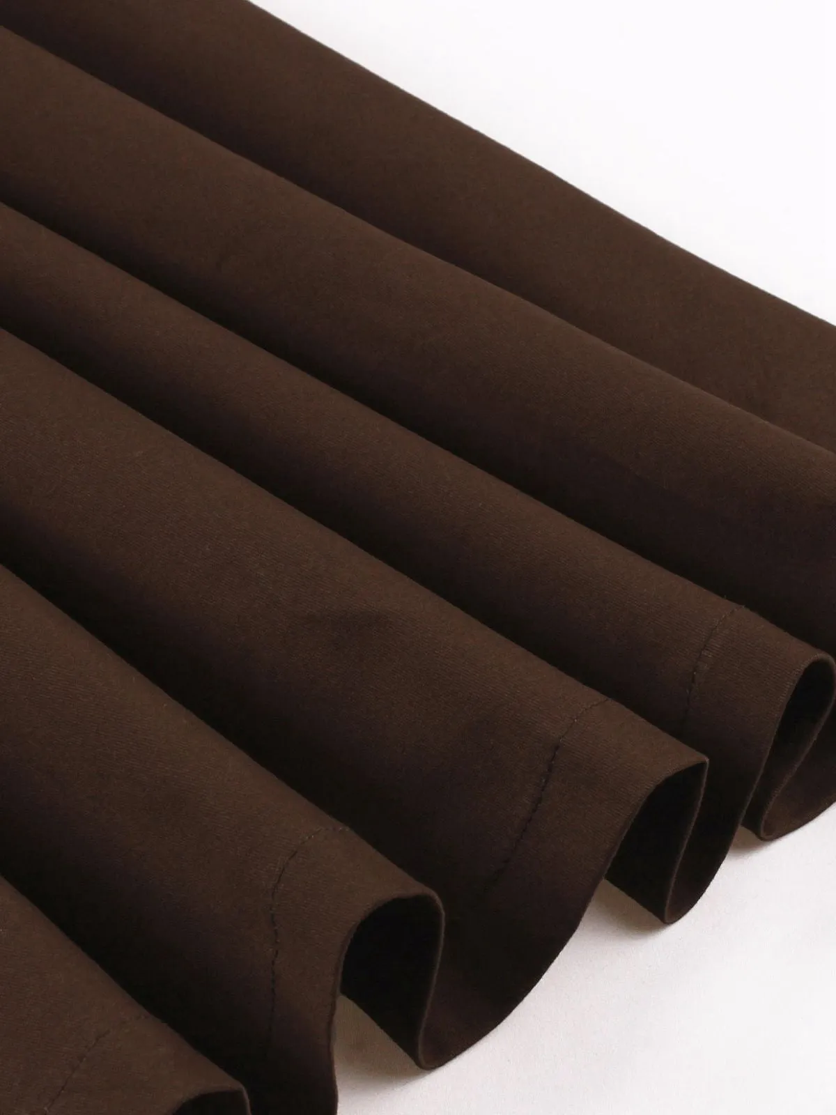 1950s Notched Collar Colorblock Gingham Plaid Dress sold by Retro Stage product image thumbnail 5