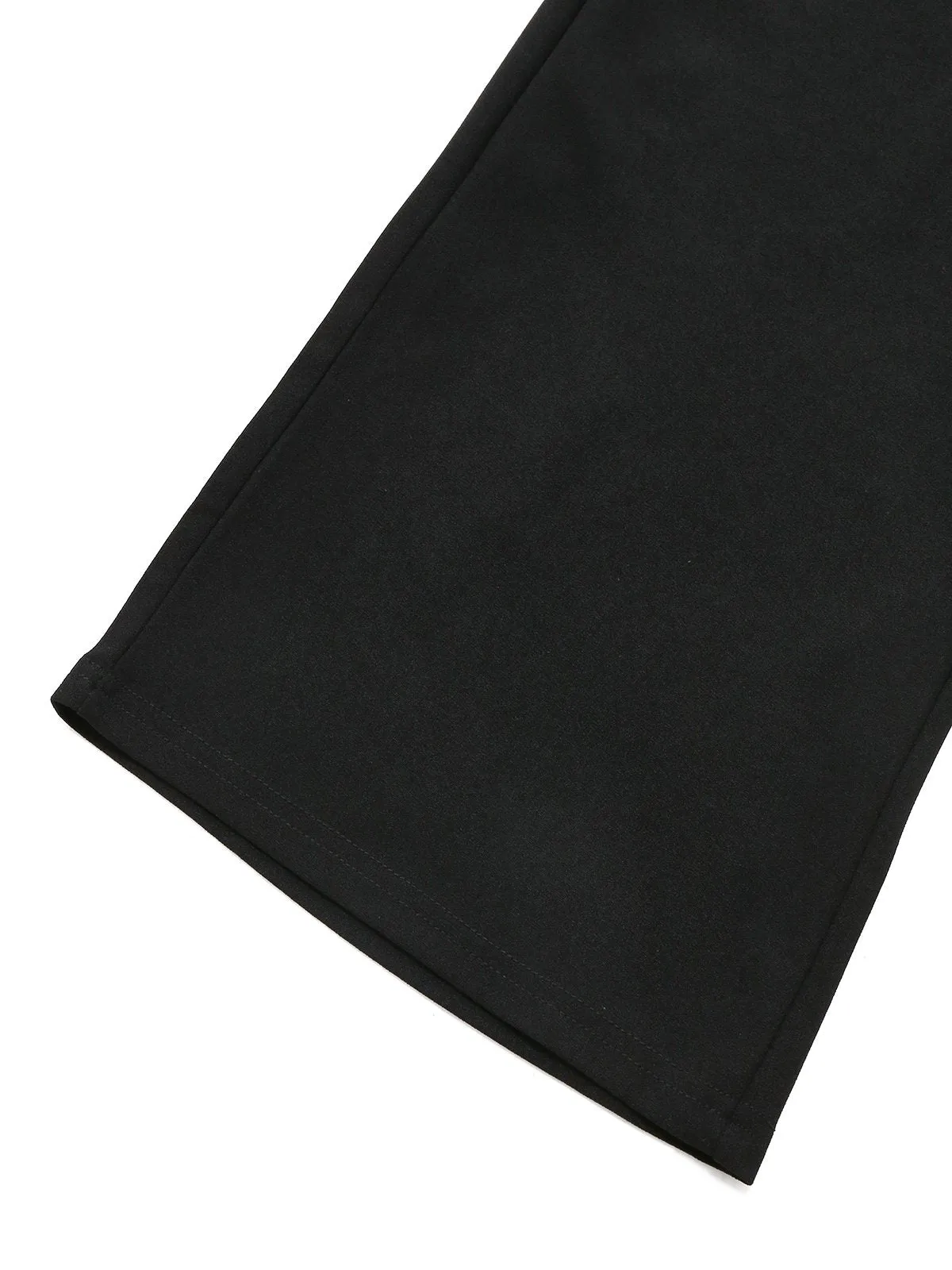 Black & White 1930s Notched Collar Buttoned Jumpsuit sold by Retro Stage product image thumbnail 5