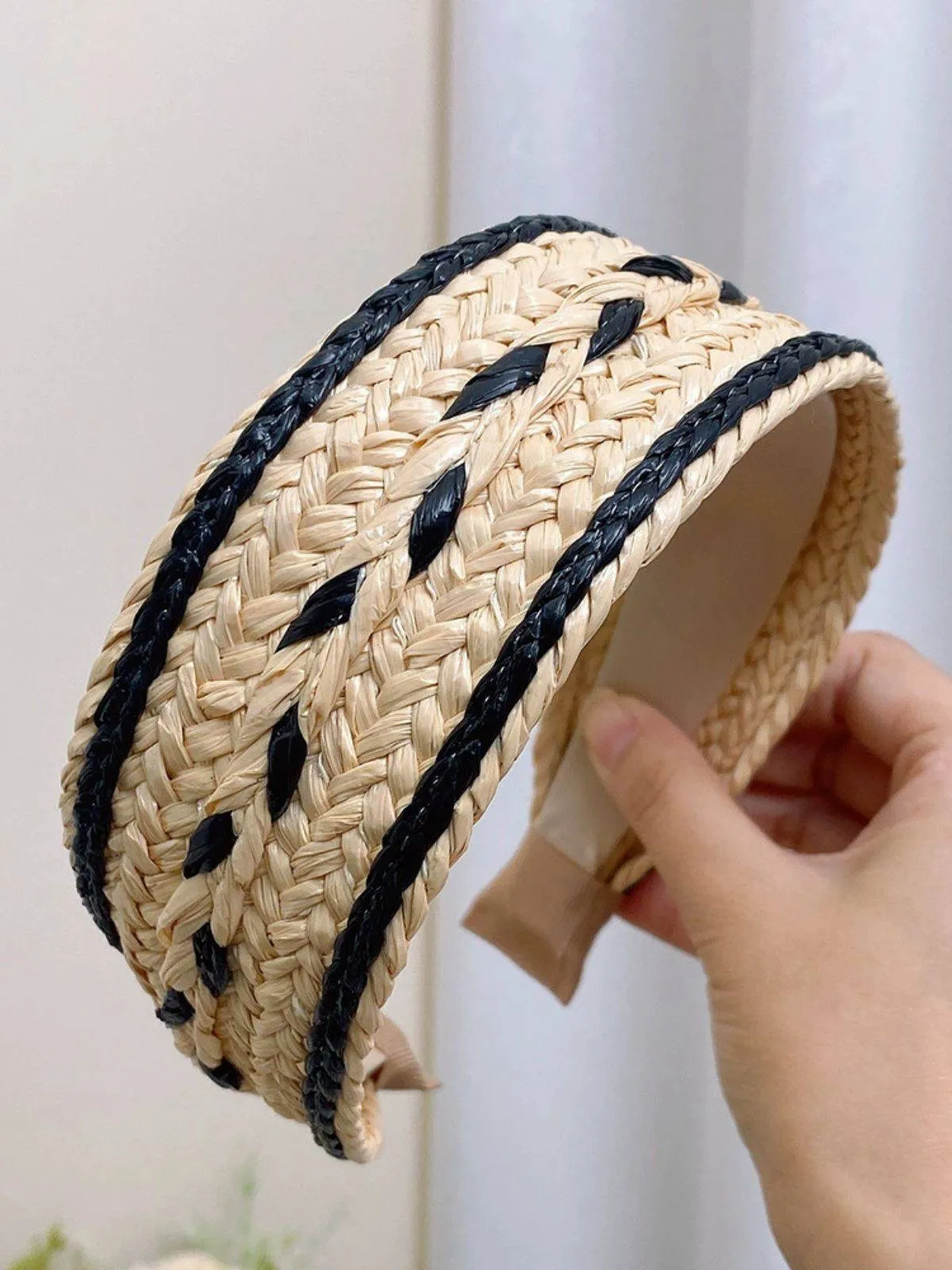 Boho Color Patchwork Braided Headband sold by Retro Stage product image thumbnail 5