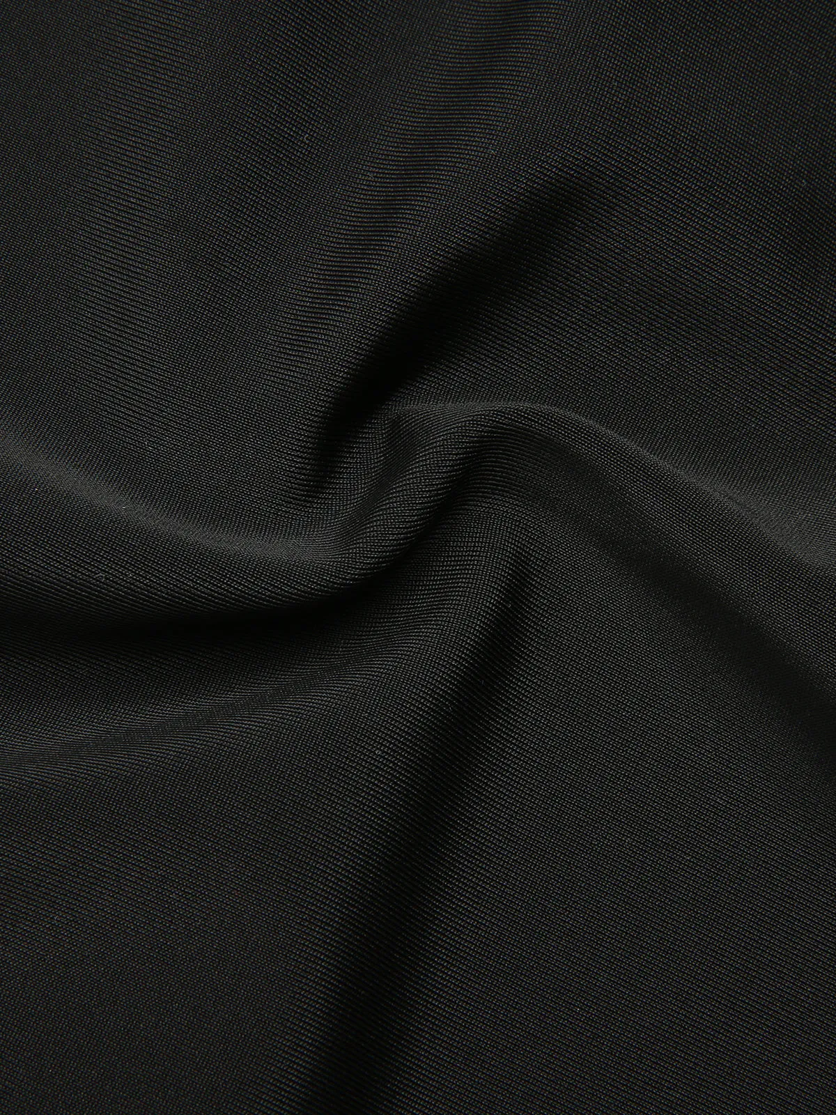 Black White 1950s Solid Bandeau Swimsuit sold by Retro Stage product image thumbnail 4