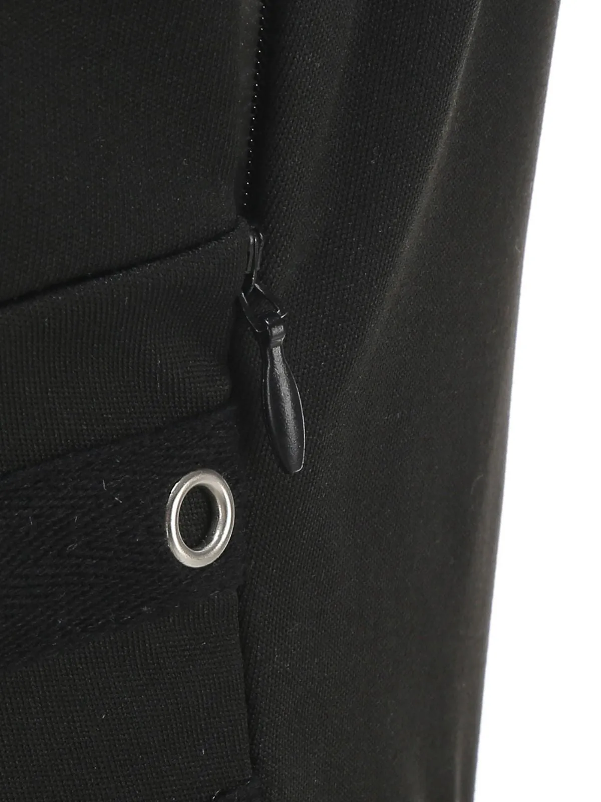 Black 1950s Sun Face Print Sleeveless A-line Dress sold by Retro Stage product image thumbnail 5