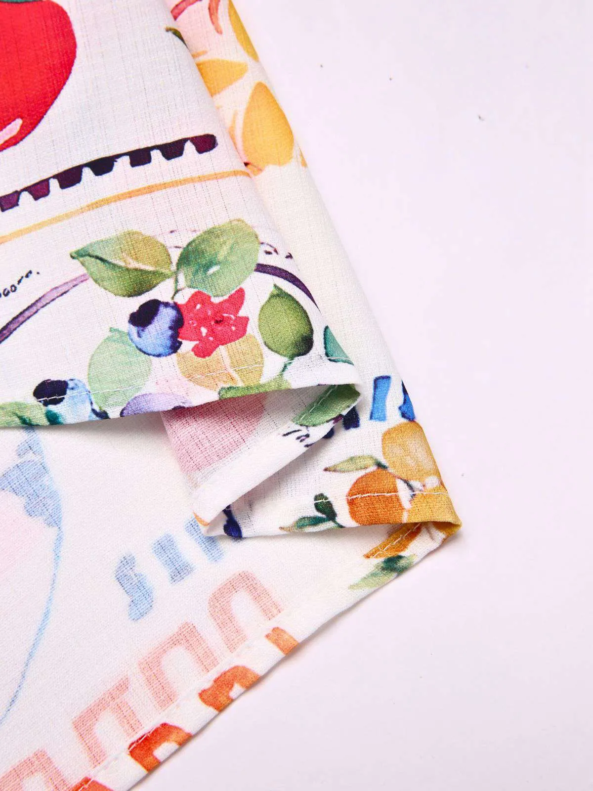 2PCS 1950s All-Over Stamps Crop Top & Skirt sold by Retro Stage product image thumbnail 4