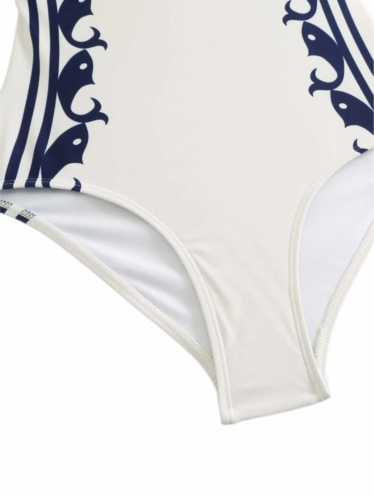 1940s Halter Swimsuit & Sailor-Stripe Shorts Set sold by Retro Stage product image thumbnail 5