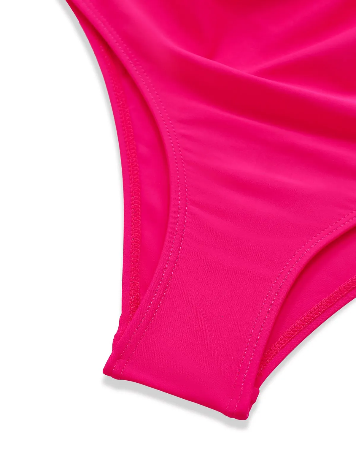 1940s Solid Knot Wrapped One-Piece Swimsuit sold by Retro Stage product image thumbnail 4