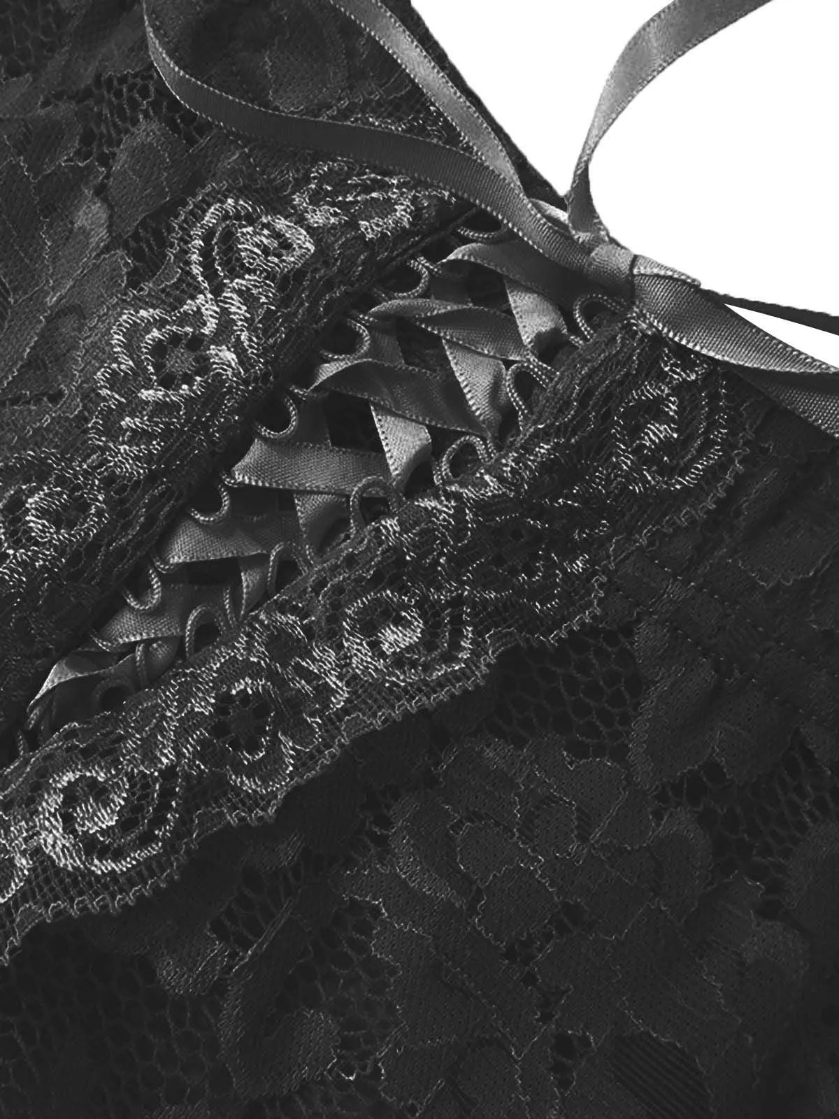 1950s Retro Lace Ruffles Capri Pants sold by Retro Stage product image thumbnail 4