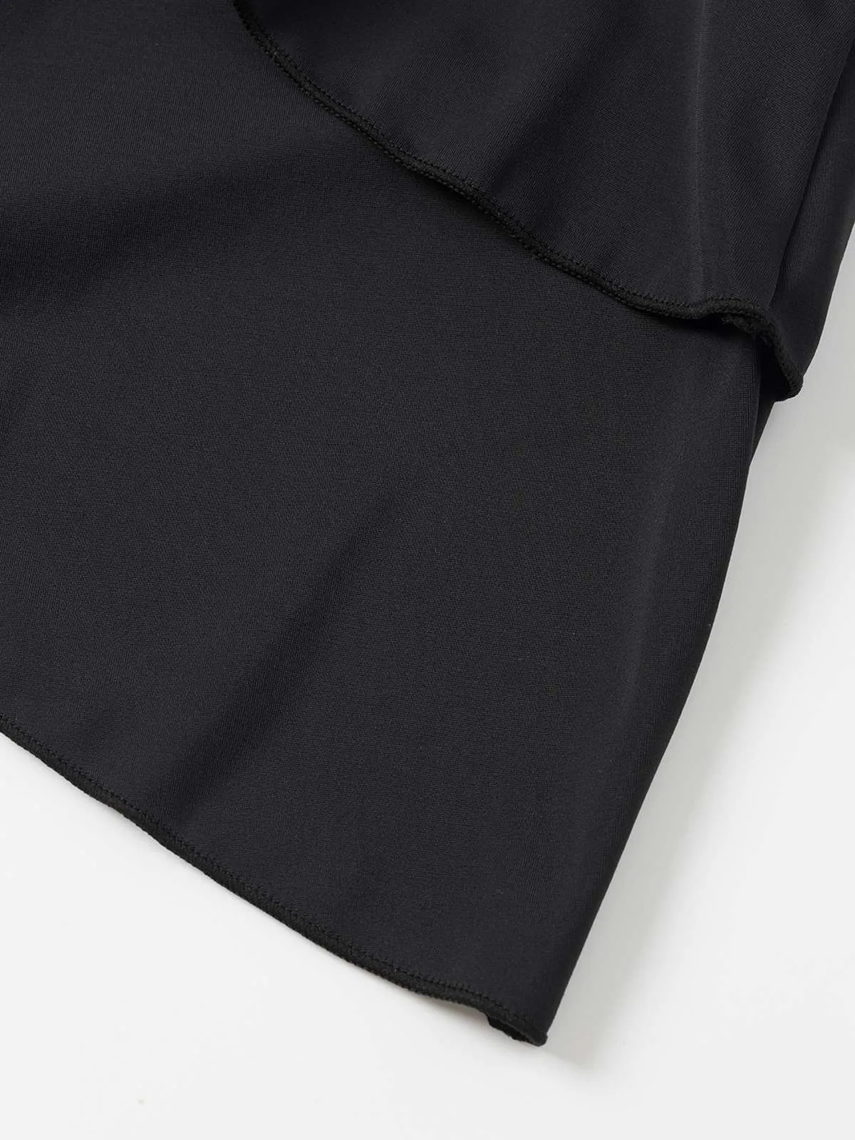 Black 1940s Layered Hem Halter Swimdress sold by Retro Stage product image thumbnail 5