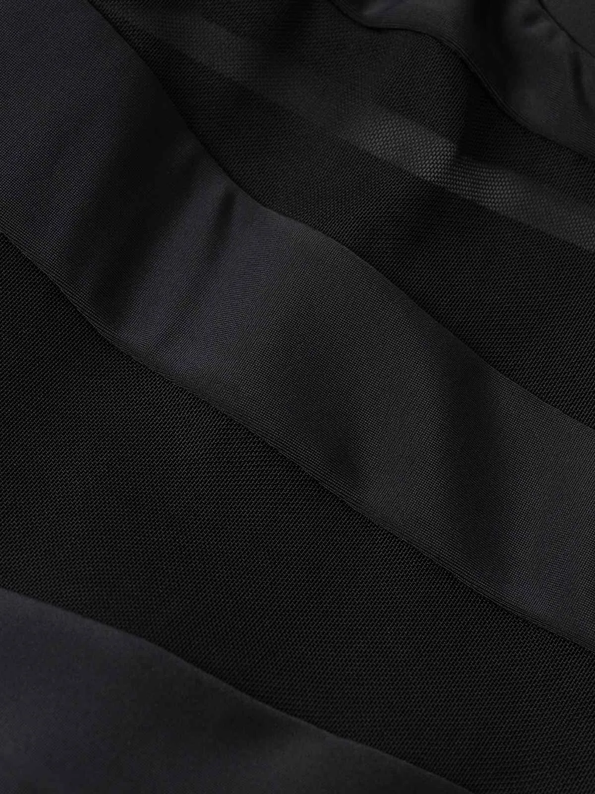 Black 1940s Layered Hem Halter Swimdress sold by Retro Stage product image thumbnail 3