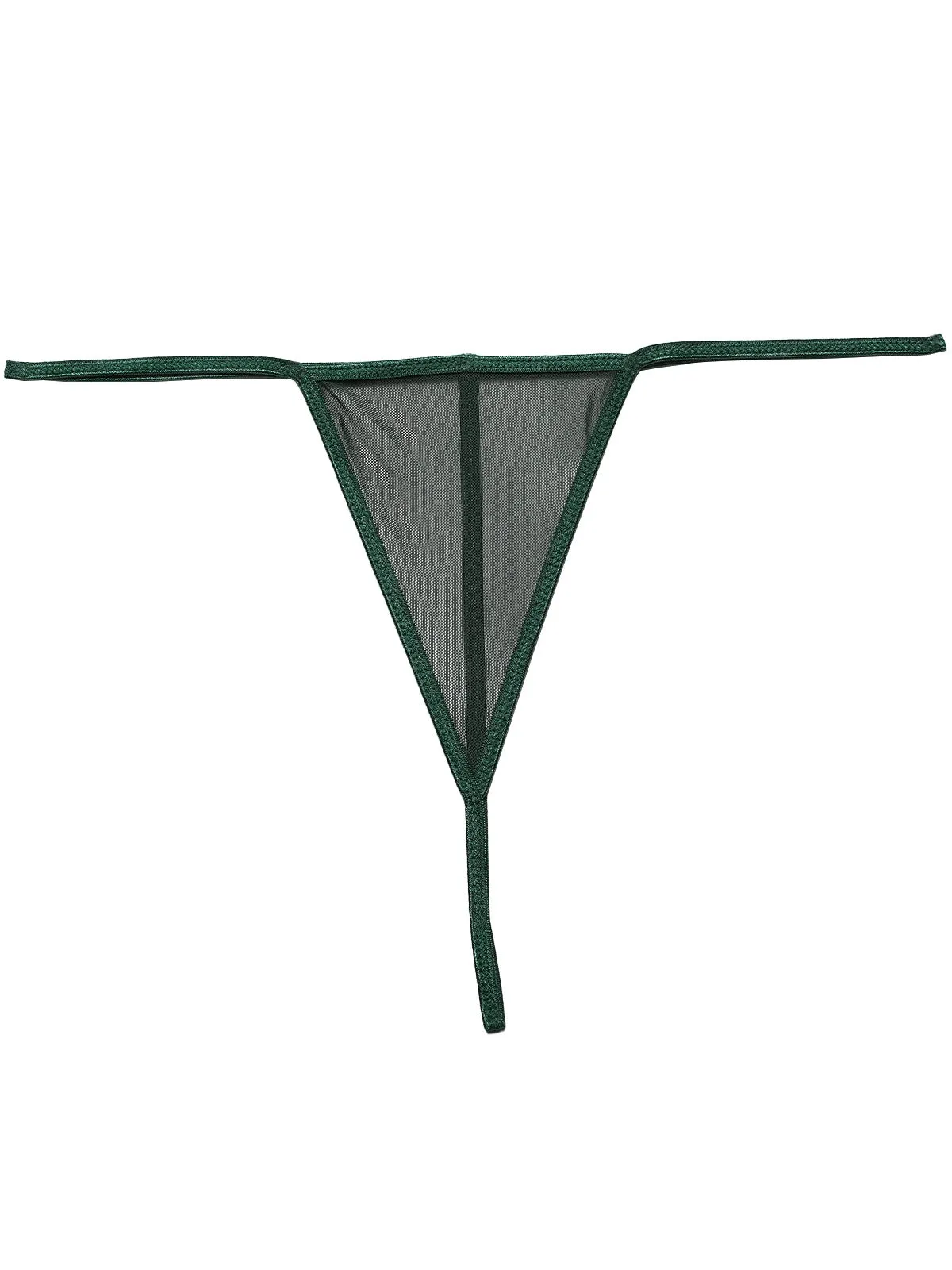 1960s Spaghetti Straps Lace Sheer Nightgown sold by Retro Stage product image thumbnail 4