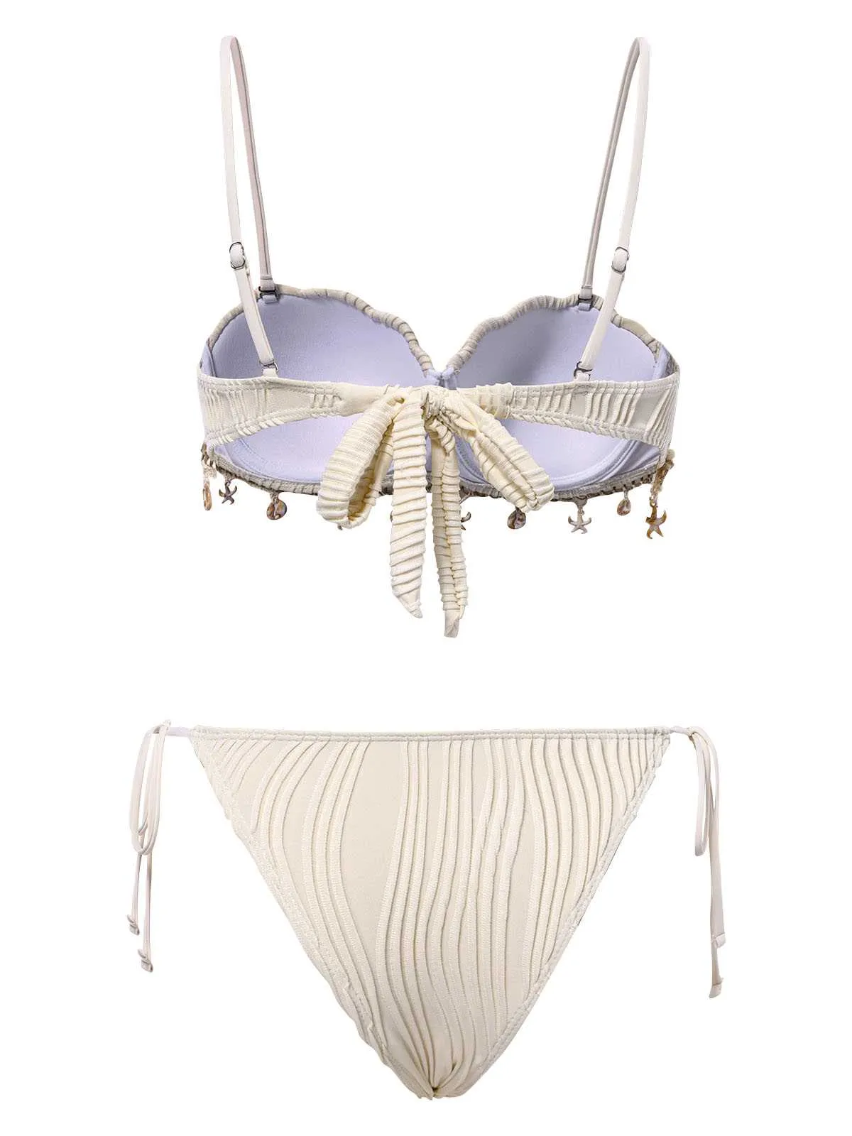 1950s Spaghetti Strap Beach Seashell Starfish Bikini sold by Retro Stage product image thumbnail 3