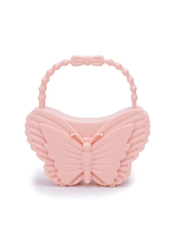 Solid Butterfly Shaped PVC Bag sold by Retro Stage